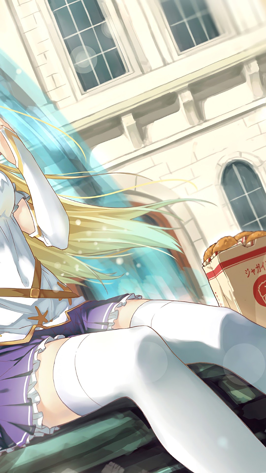 Ais Wallenstein from DanMachi HD Phone Wallpaper