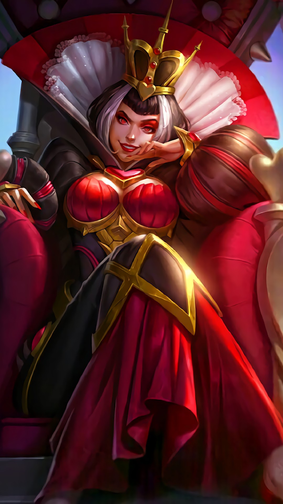 Aurora Heartbreak Empress from Mobile Legends HD Phone Wallpaper