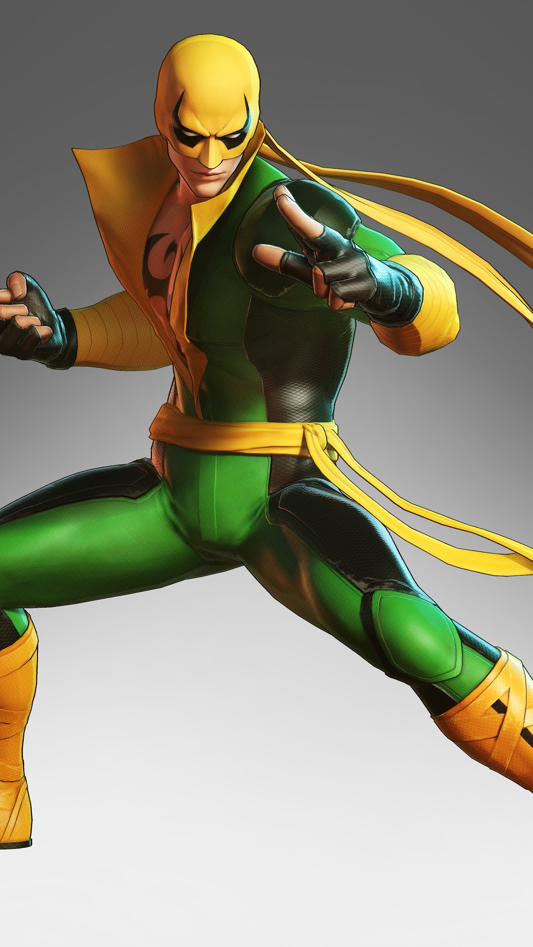 Iron Fist from Marvel Ultimate Alliance 3 HD Phone Wallpaper