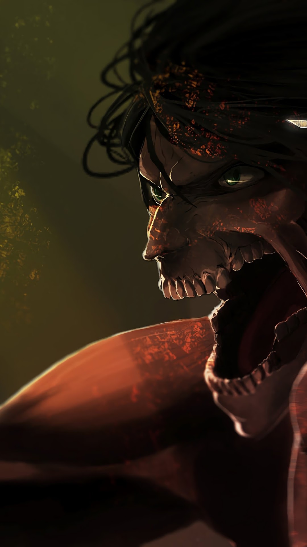 Attack Titan from Attack on Titan HD Phone Wallpaper