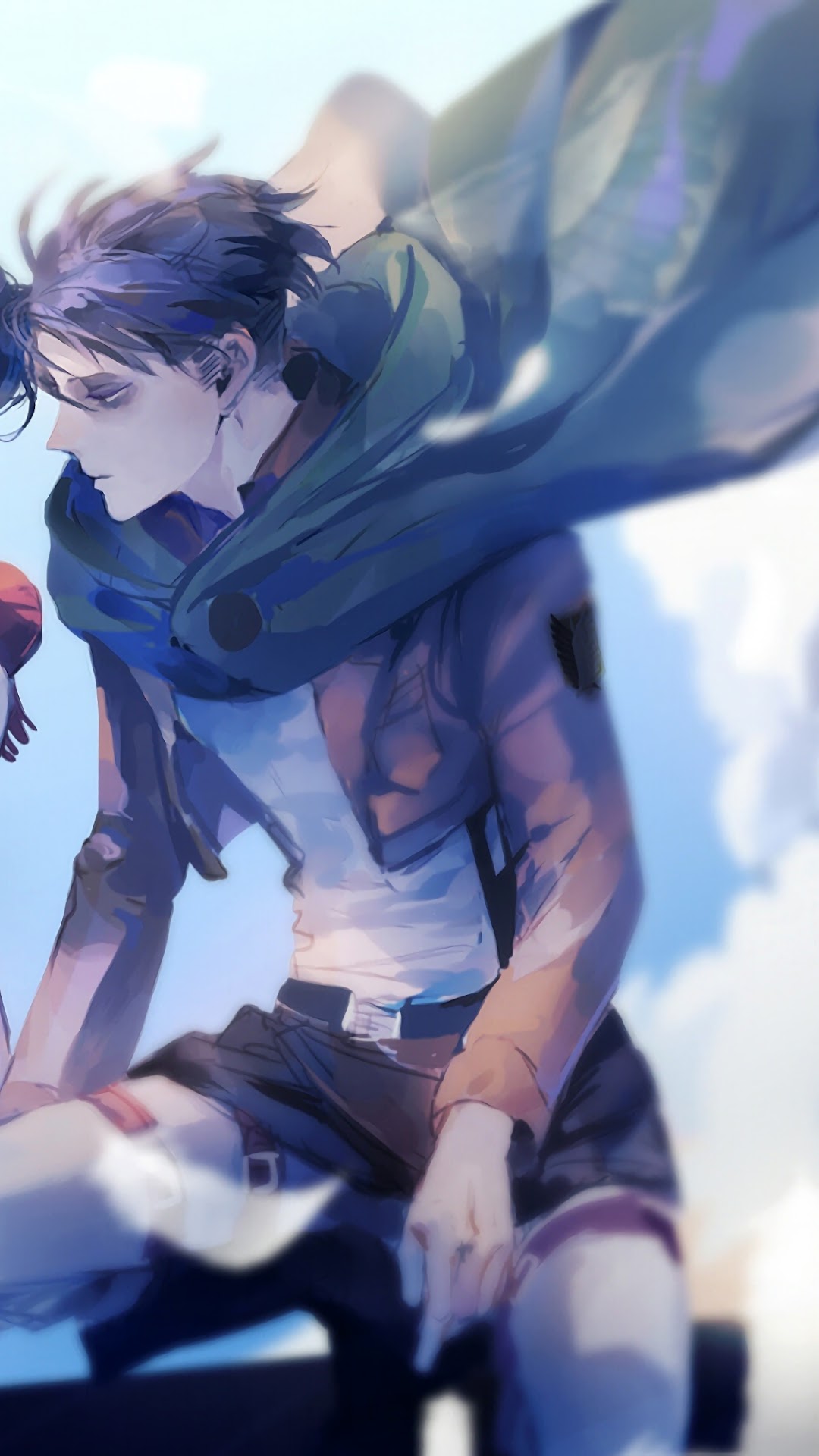 Levi Ackerman from Attack on Titan HD Phone Wallpaper