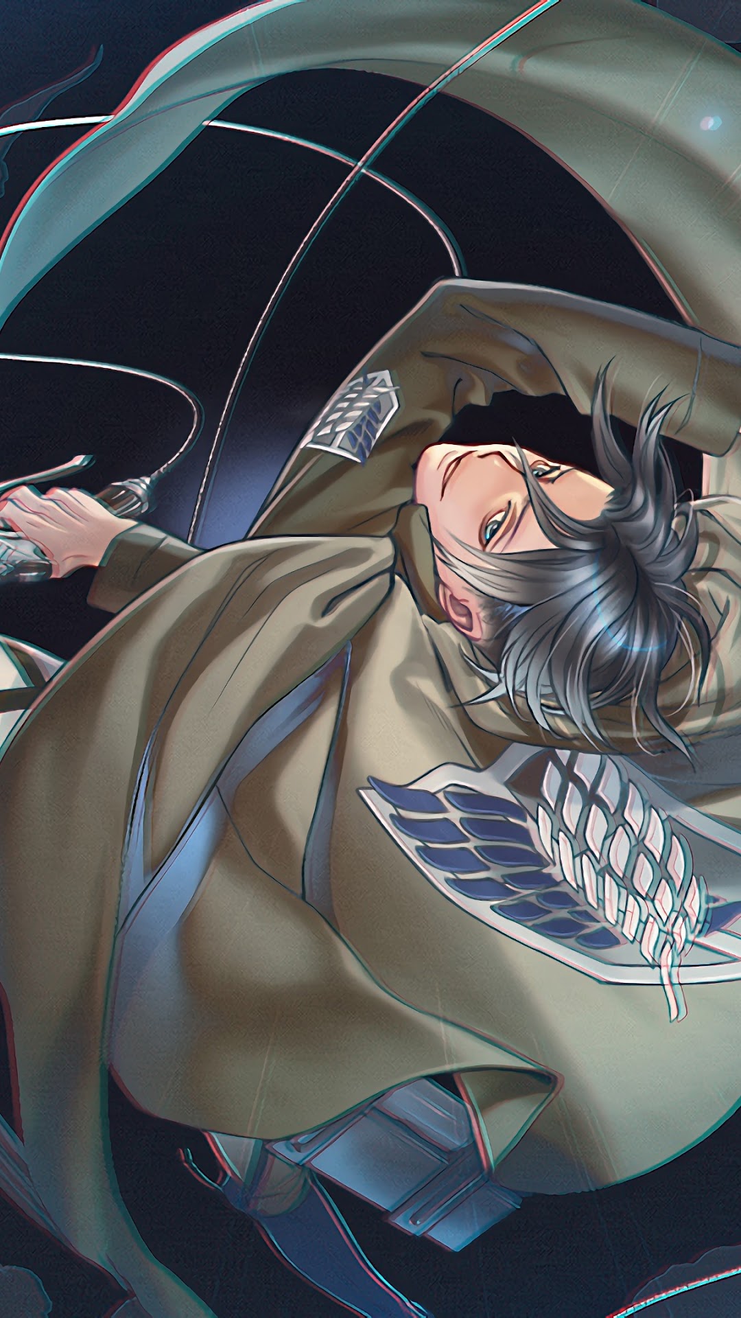 Levi from Attack on Titan HD Phone Wallpaper