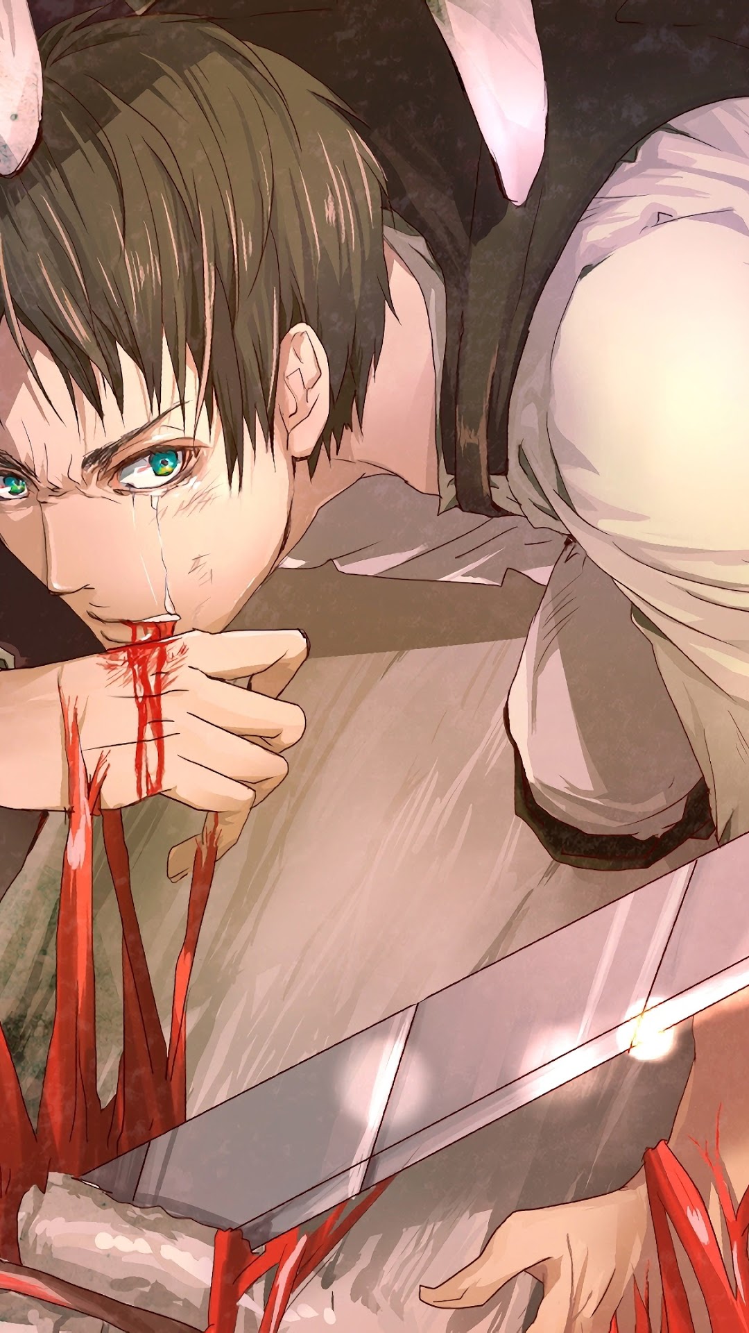 Eren Yeager from Attack on Titan HD Phone Wallpaper