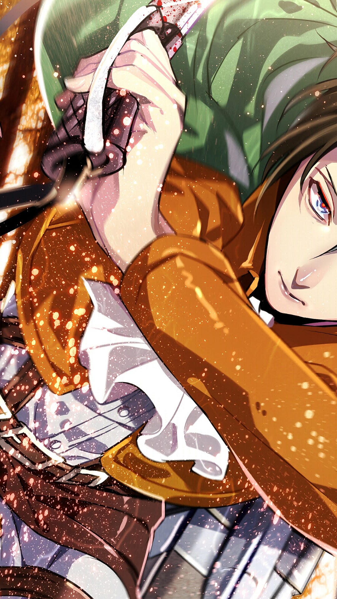 Levi Ackerman from Attack on Titan HD Phone Wallpaper