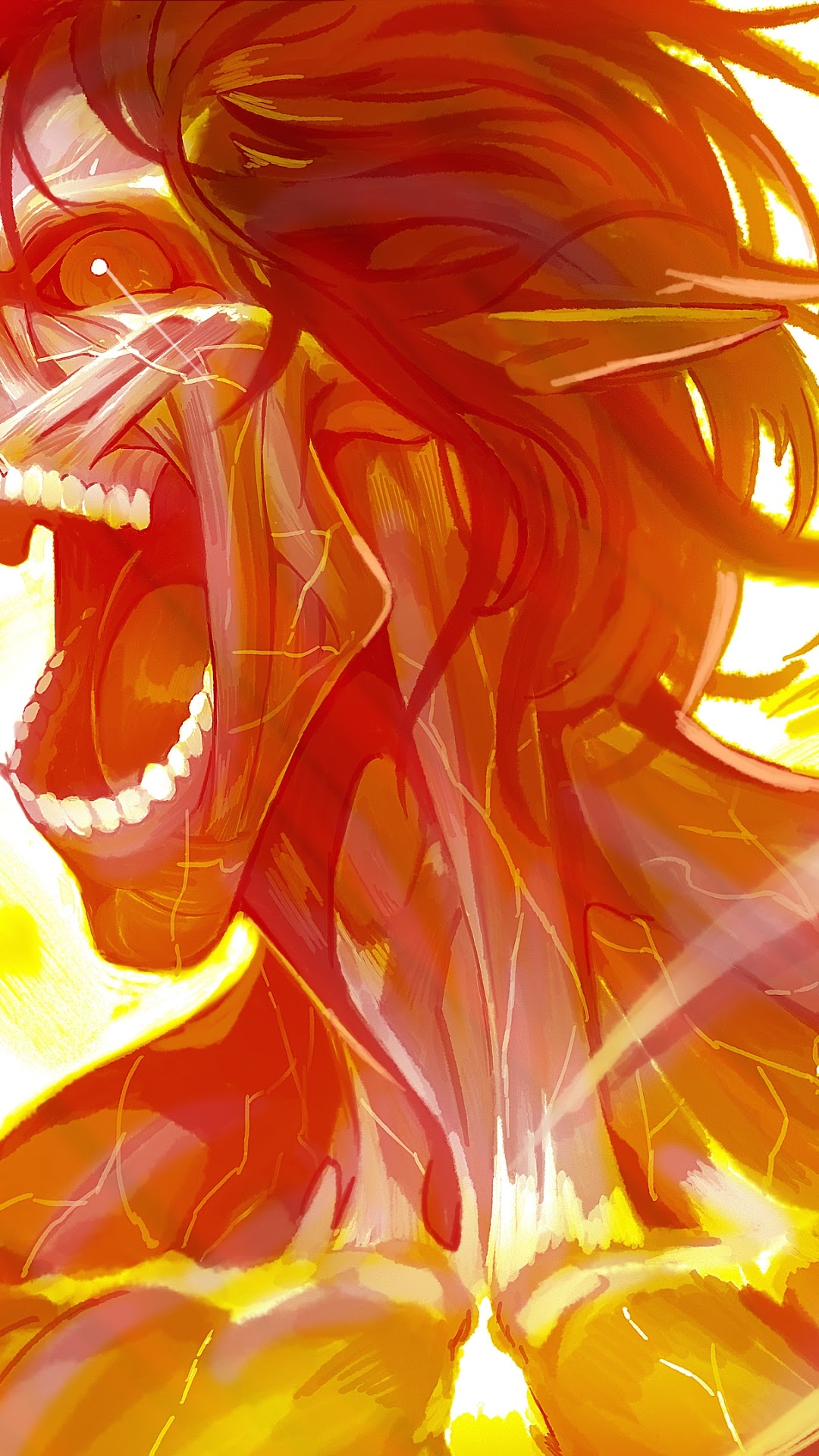 Attack Titan from Attack on Titan HD Phone Wallpaper