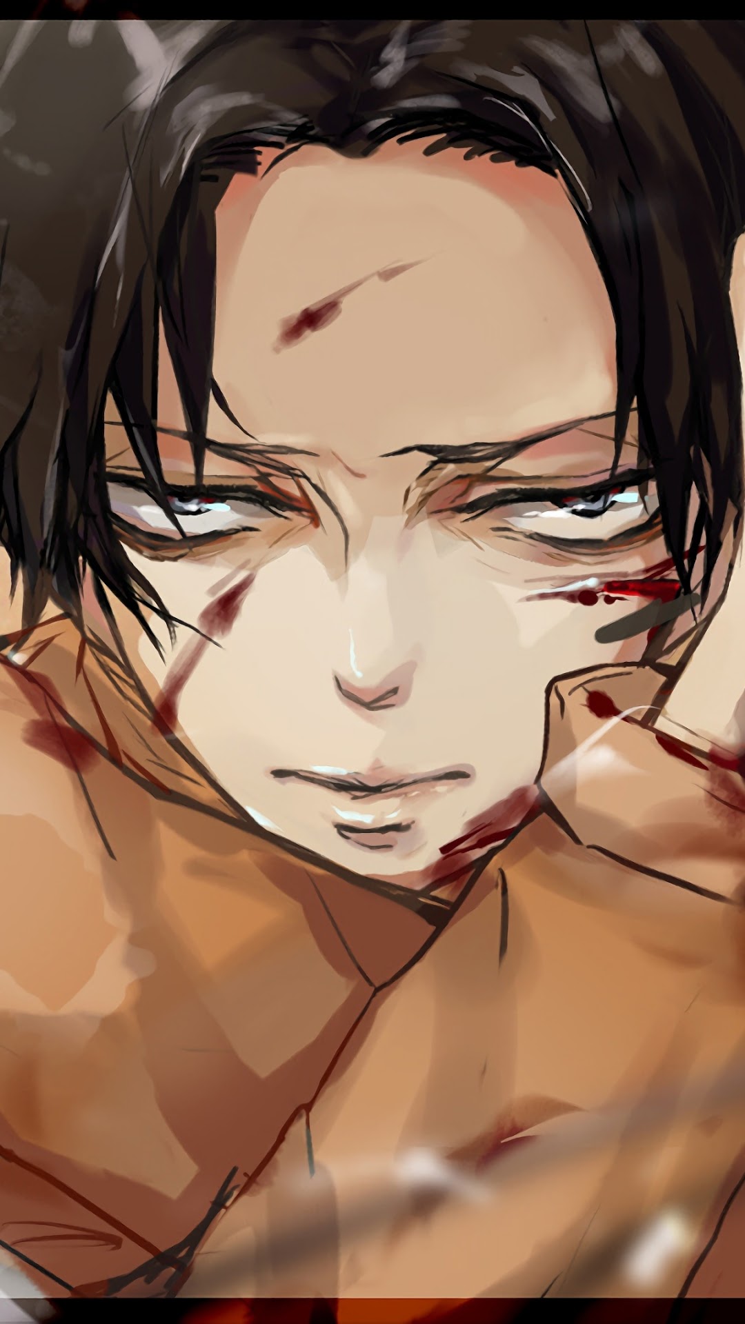Levi Ackerman from Attack on Titan HD Phone Wallpaper