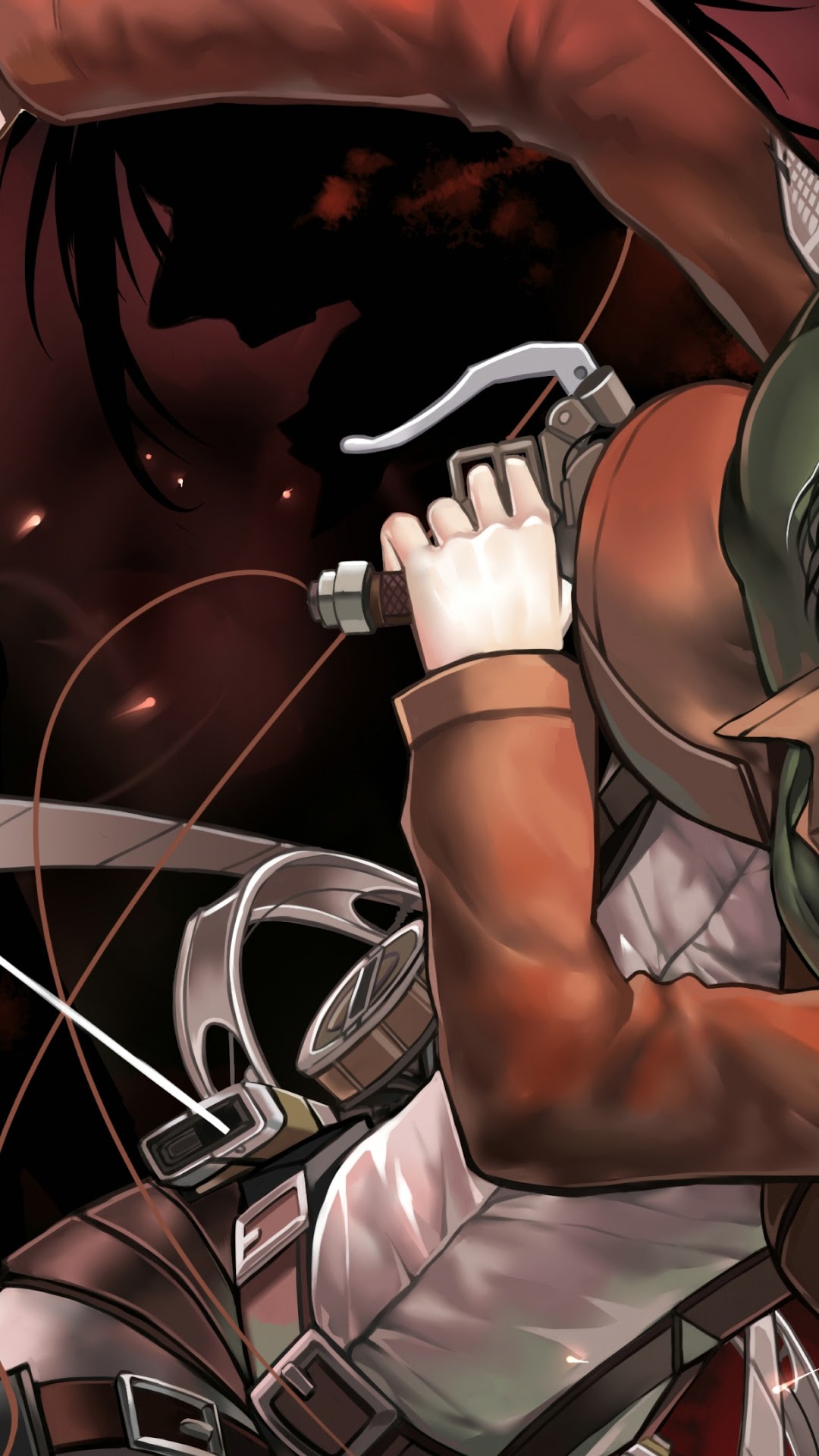 Levi from Attack on Titan HD Phone Wallpaper