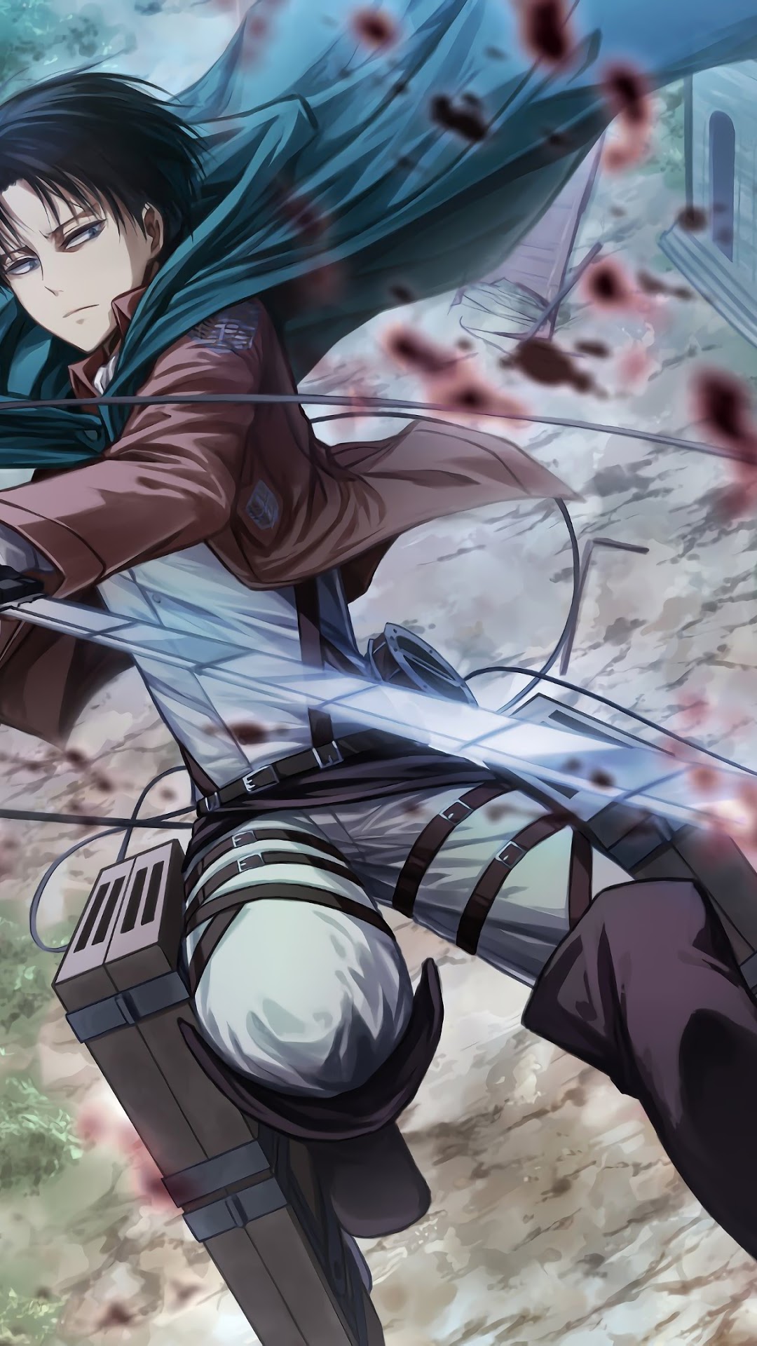 Levi from Attack on Titan HD Phone Wallpaper
