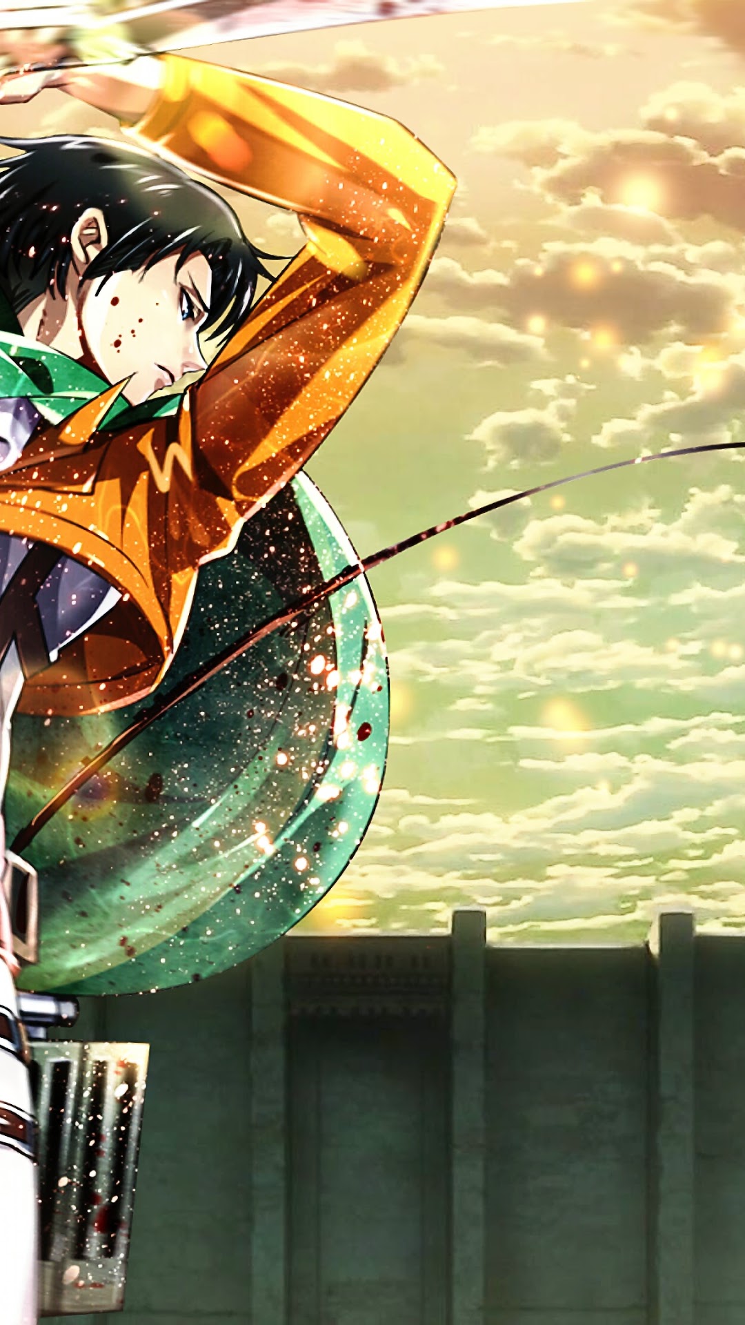 Levi from Attack on Titan HD Phone Wallpaper