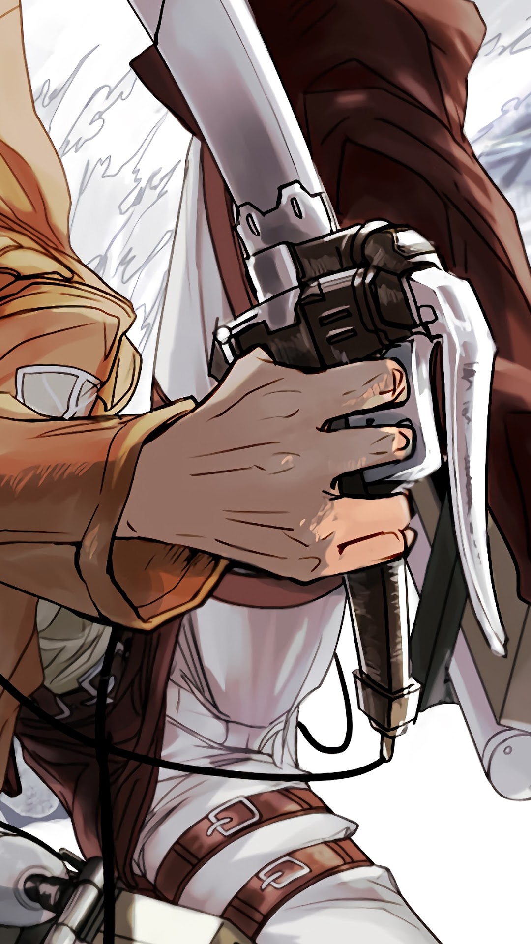 Eren from Attack on Titan HD Phone Wallpaper