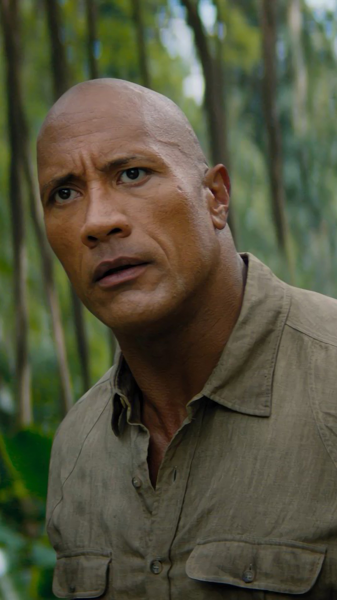 Dwayne Johnson in Jumanji 3 The Next Level HD Phone Wallpaper