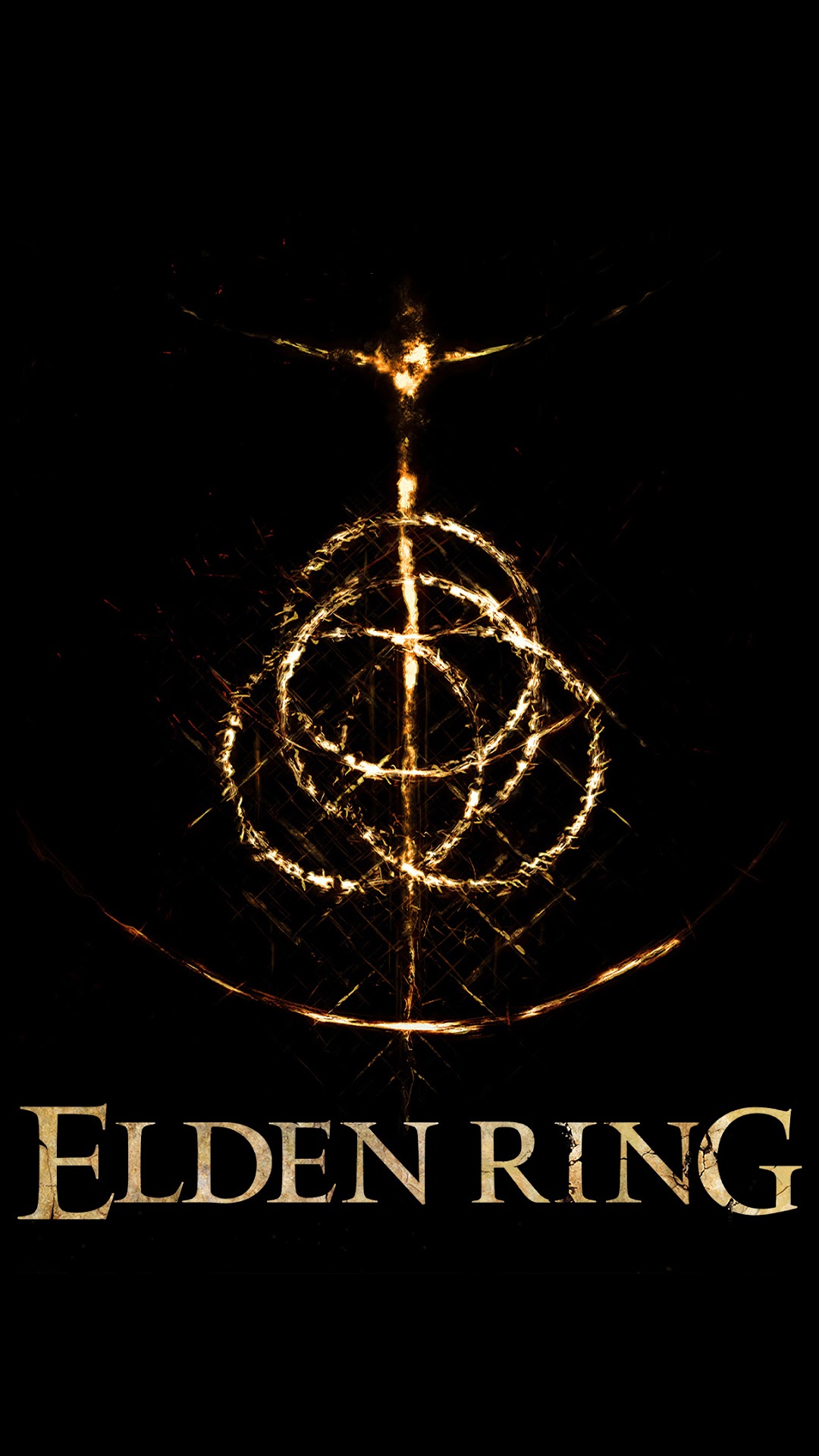 Elden Ring logo HD Phone Wallpaper