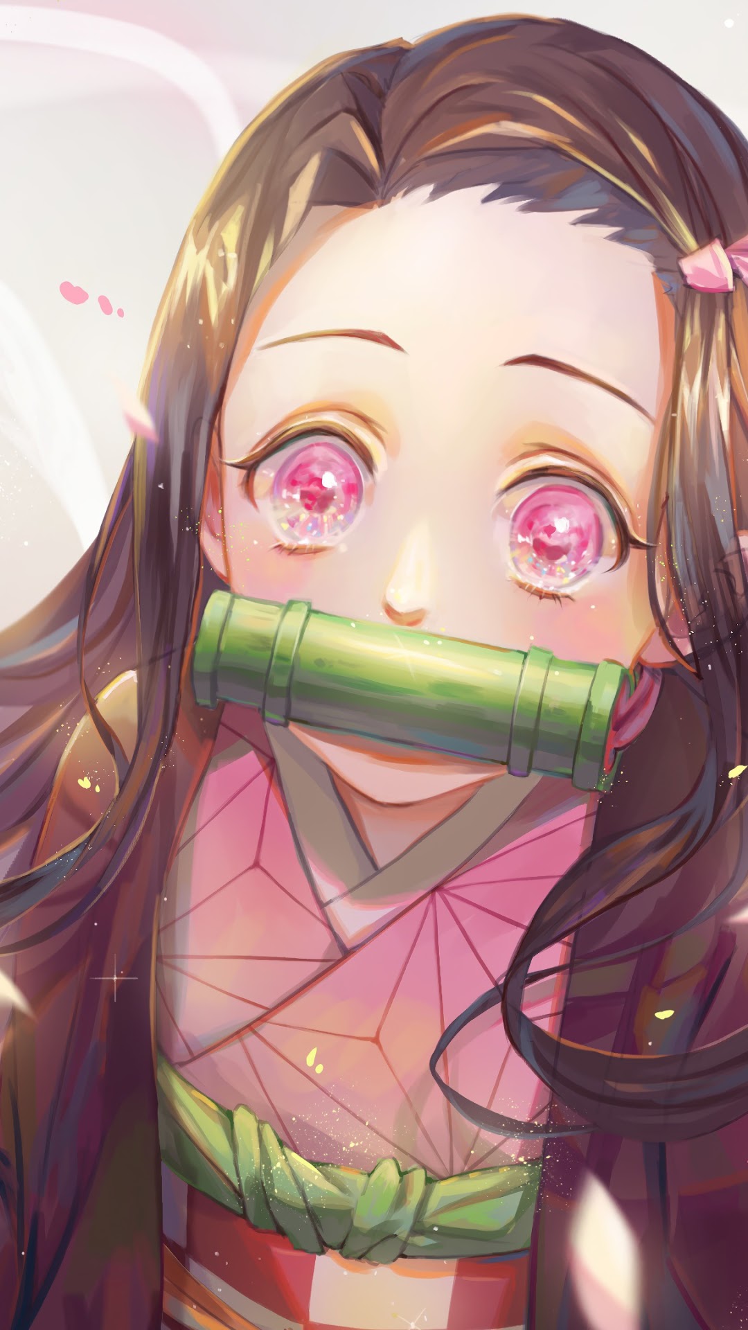 Nezuko Kamado from Demon Slayer HD Phone Wallpaper