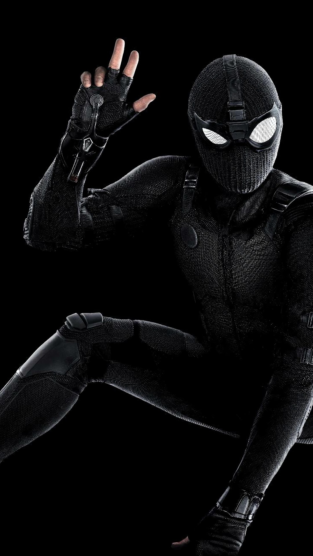 Spider-Man from Spider-Man: Far From Home in Stealth Suit HD Phone Wallpaper
