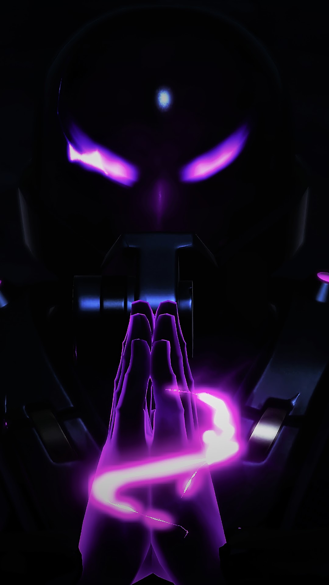 Fortnite Tempest with glowing hands HD Phone Wallpaper