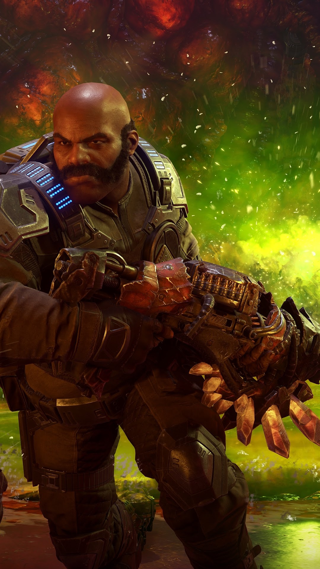 Marcus Fenix from Gears 5 HD Phone Wallpaper