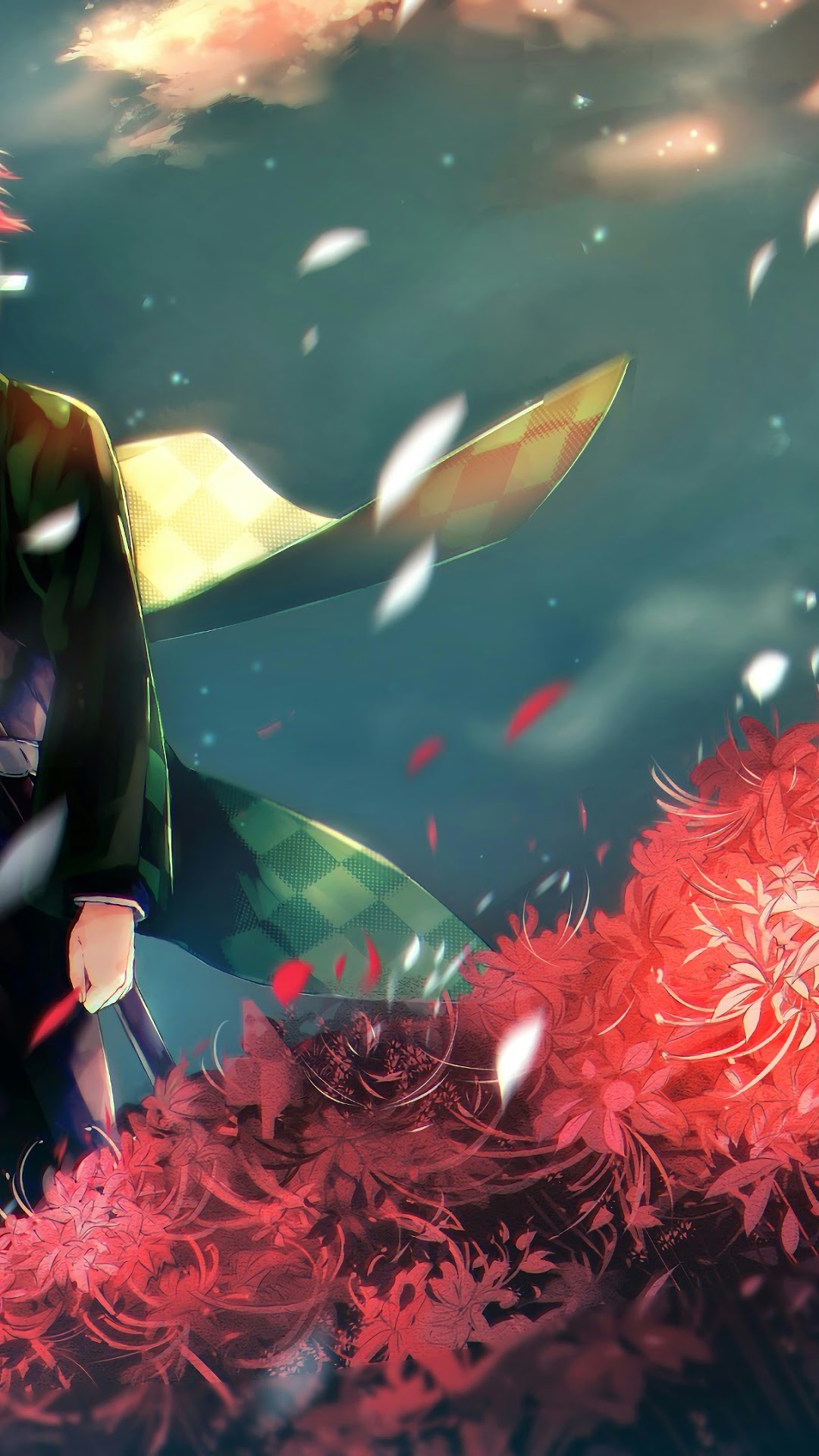 Tanjirou Kamado from Kimetsu no Yaiba HD Phone Wallpaper