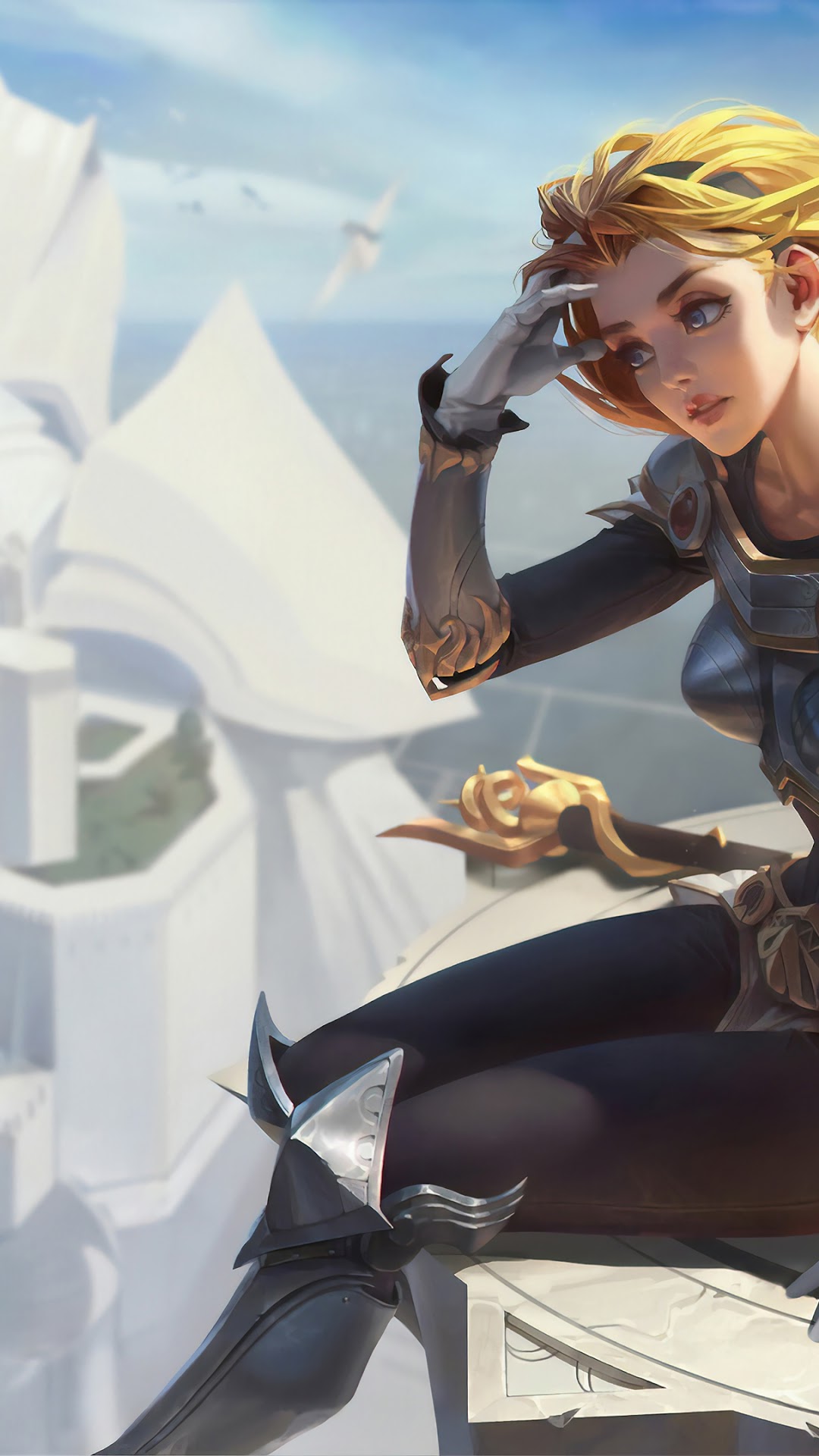 Lux from League of Legends HD Phone Wallpaper