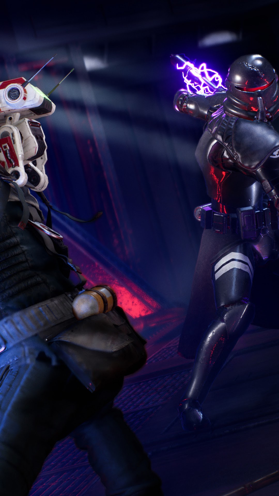 BD-1 and Purge Trooper from Star Wars Jedi: Fallen Order HD Phone Wallpaper
