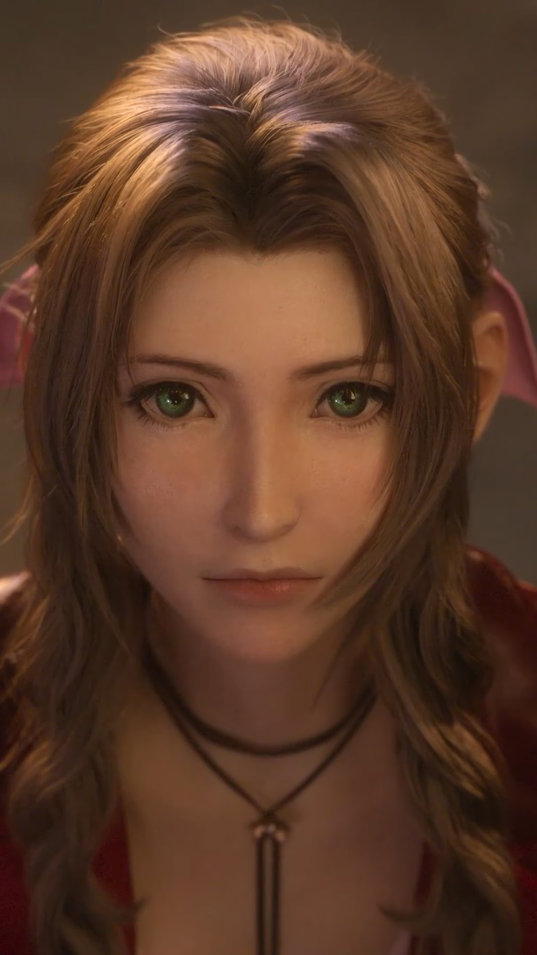 Aerith Gainsborough from Final Fantasy VII Remake HD Phone Wallpaper