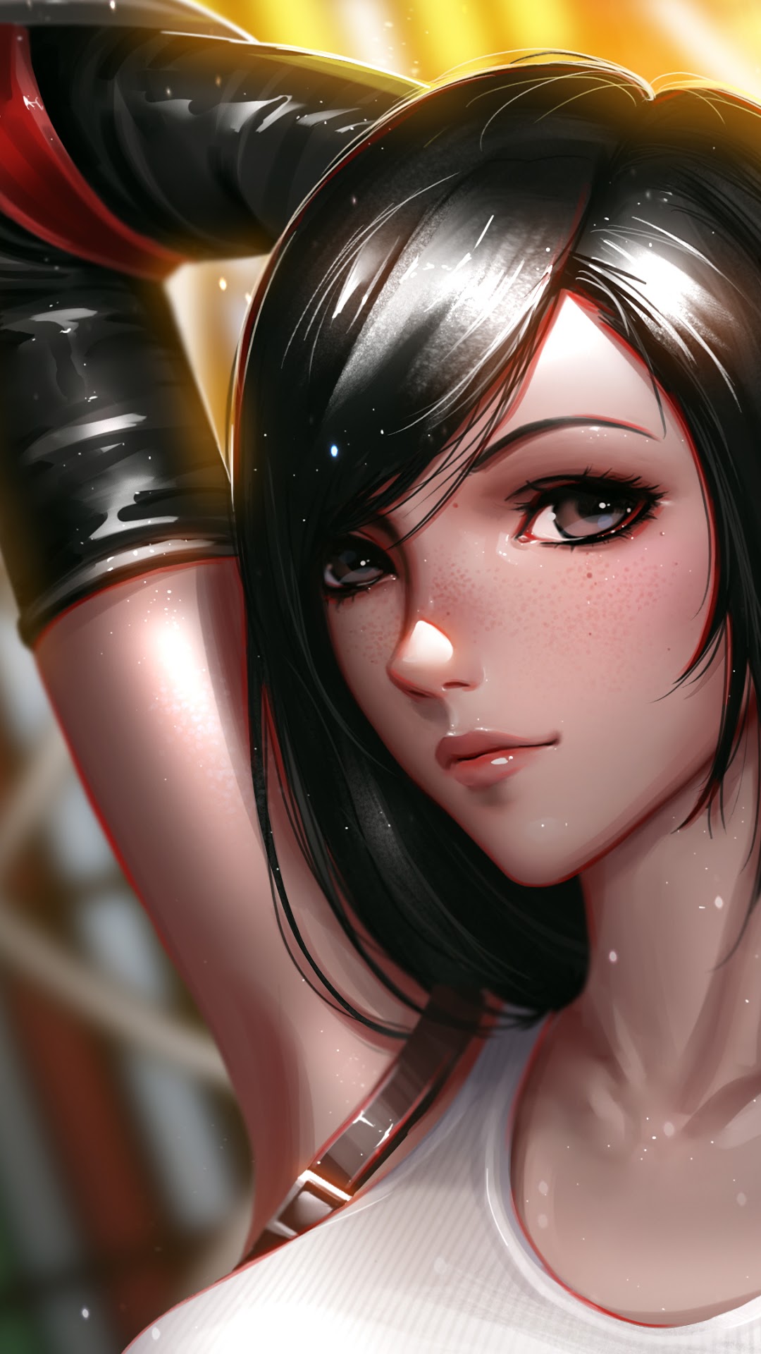 Tifa Lockhart from Final Fantasy 7 Remake HD Phone Wallpaper