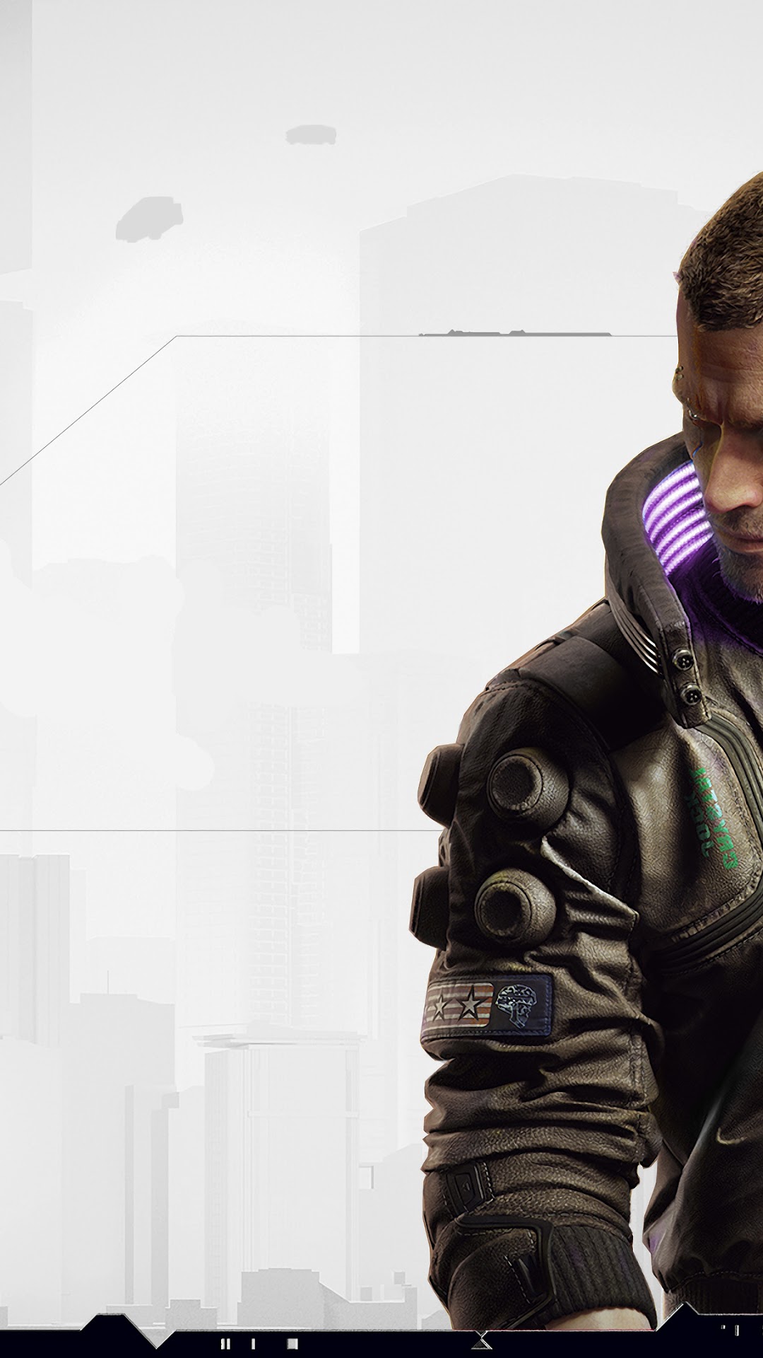 V from Cyberpunk 2077 HD Phone Wallpaper