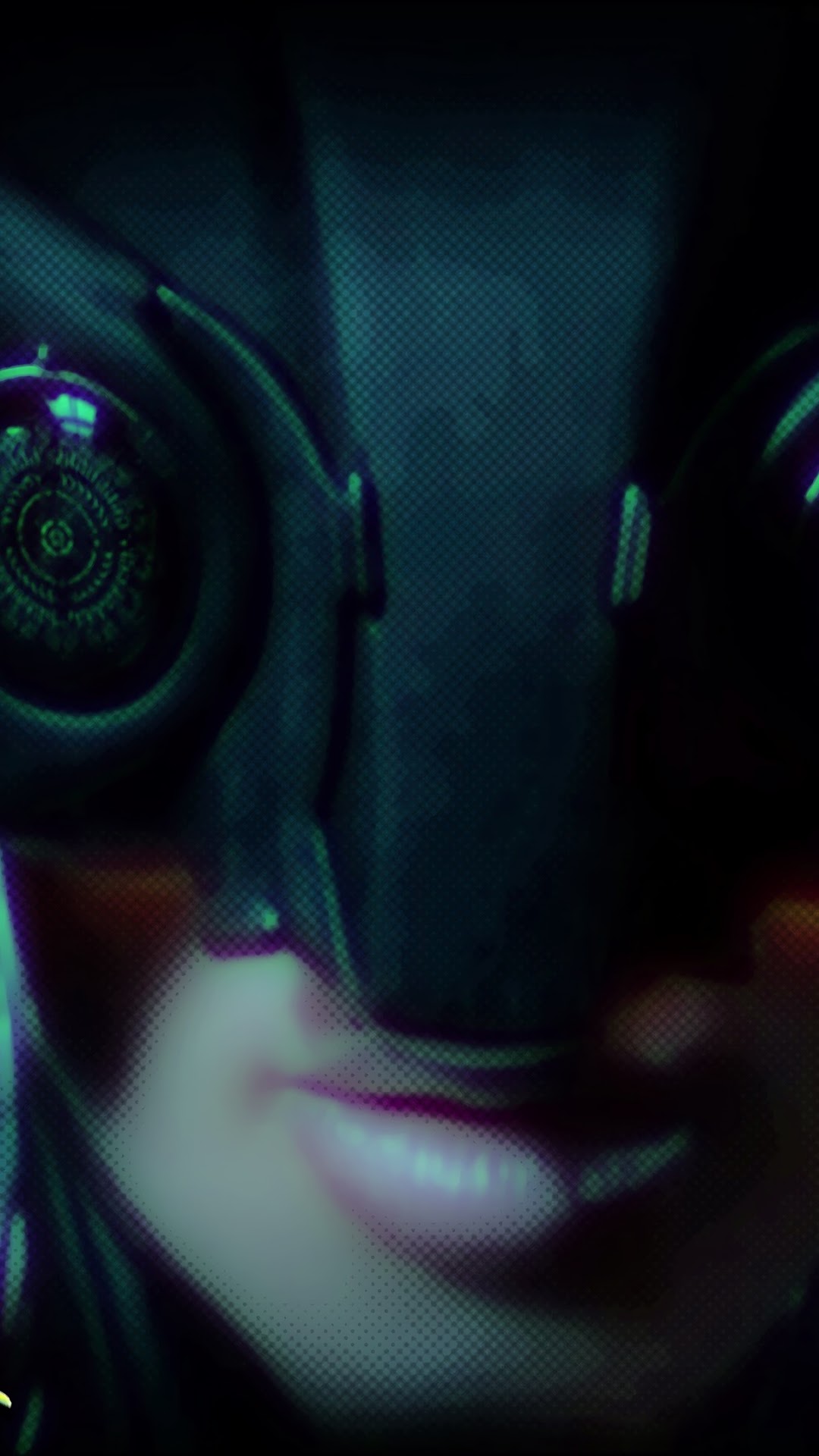 Close-up of a character from Cyberpunk 2077 HD Phone Wallpaper