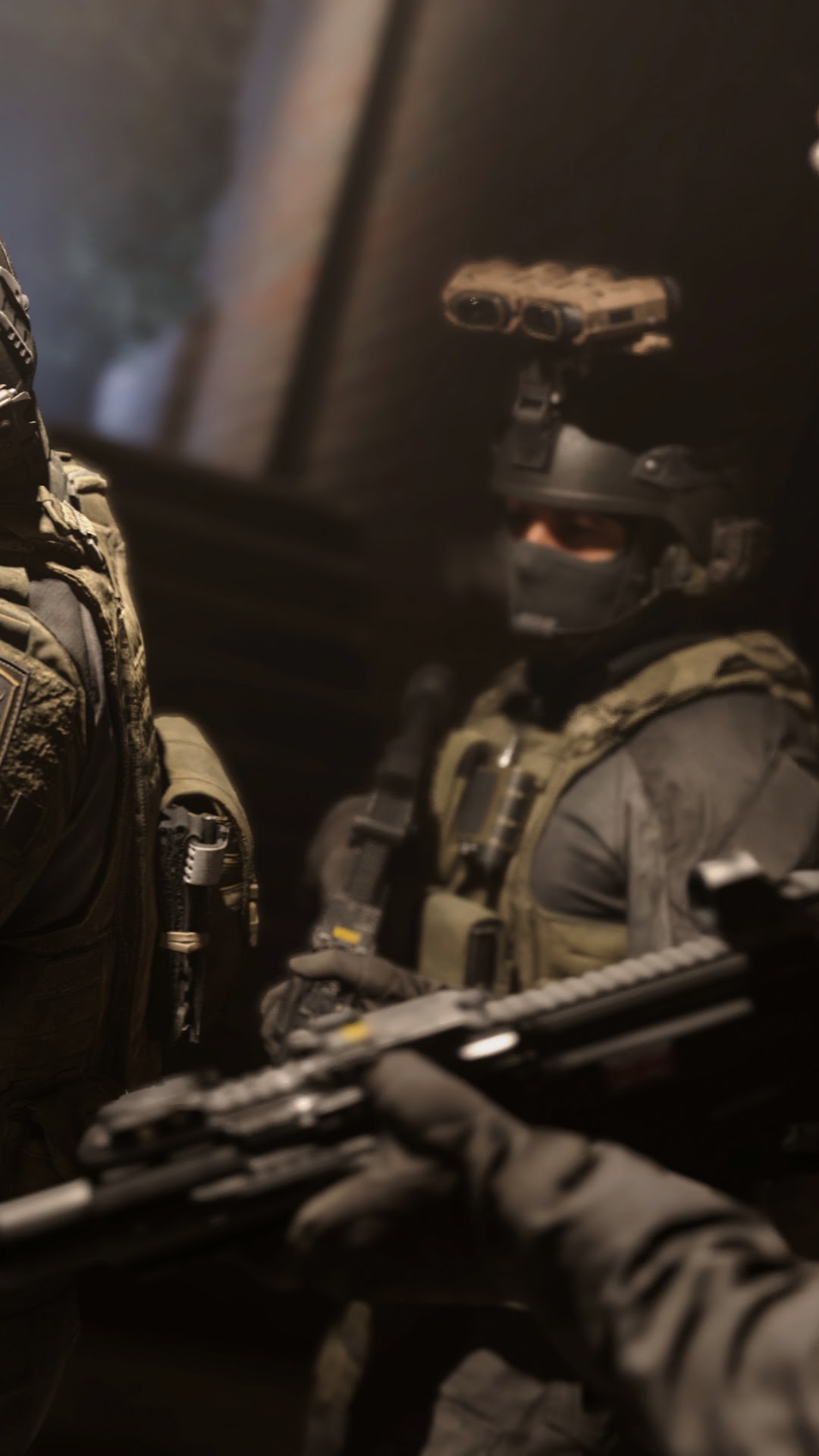 Soldiers from Call of Duty: Modern Warfare HD Phone Wallpaper