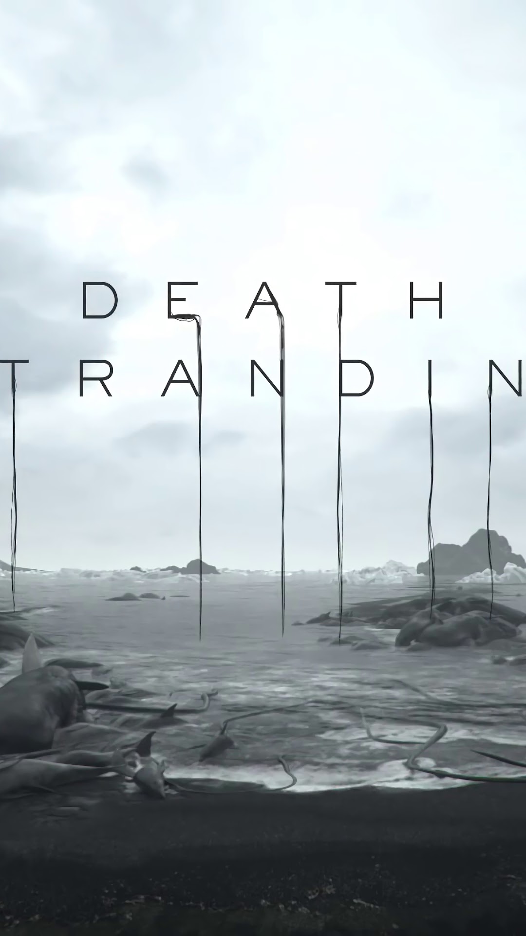 Death Stranding title screen HD Phone Wallpaper