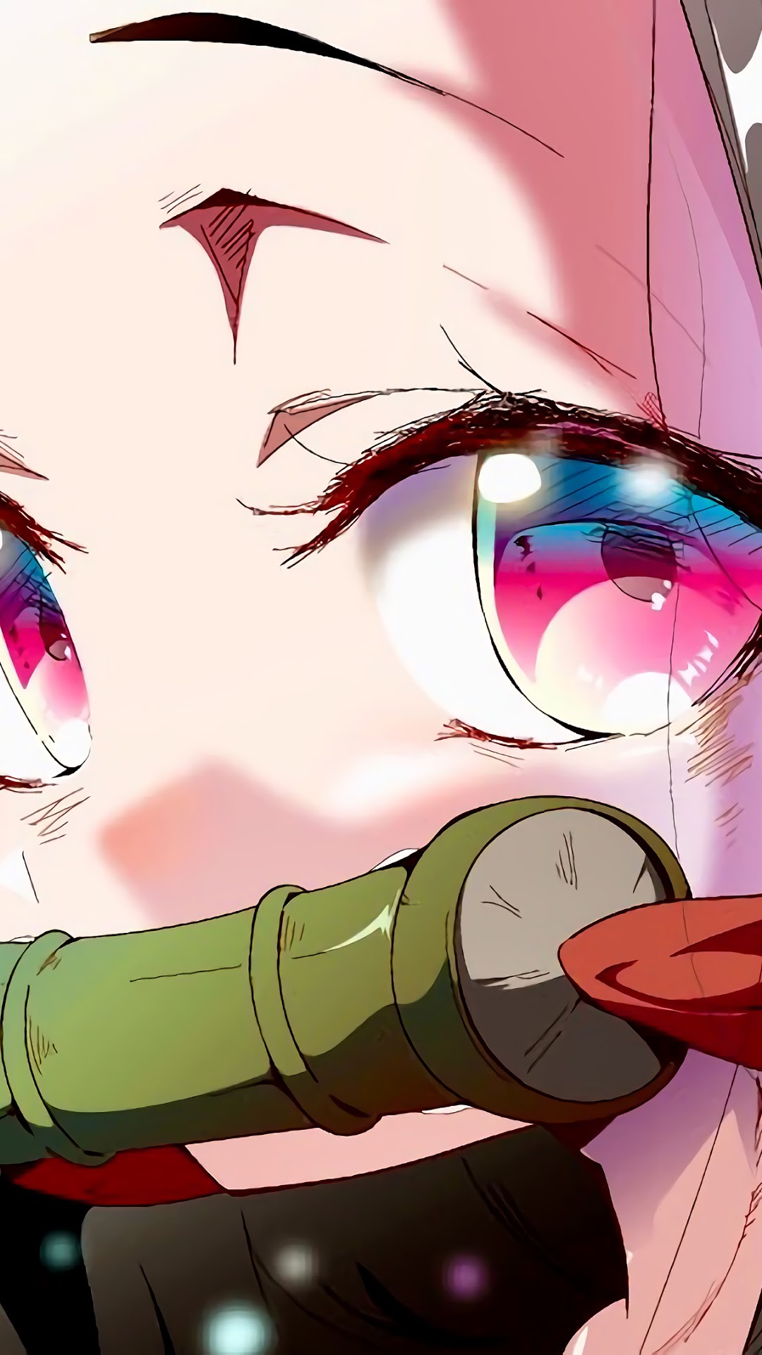 Nezuko Kamado from Kimetsu No Yaiba HD Phone Wallpaper