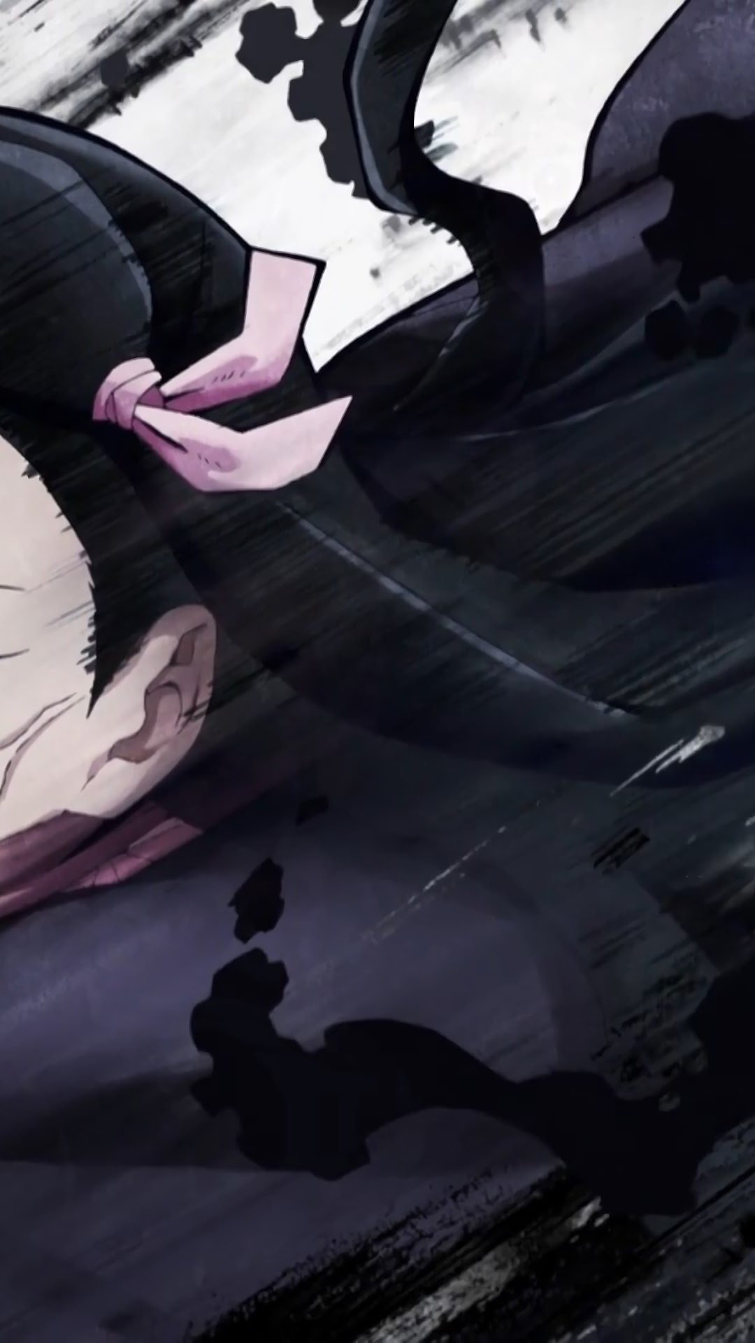 Nezuko Kamado from Kimetsu No Yaiba HD Phone Wallpaper