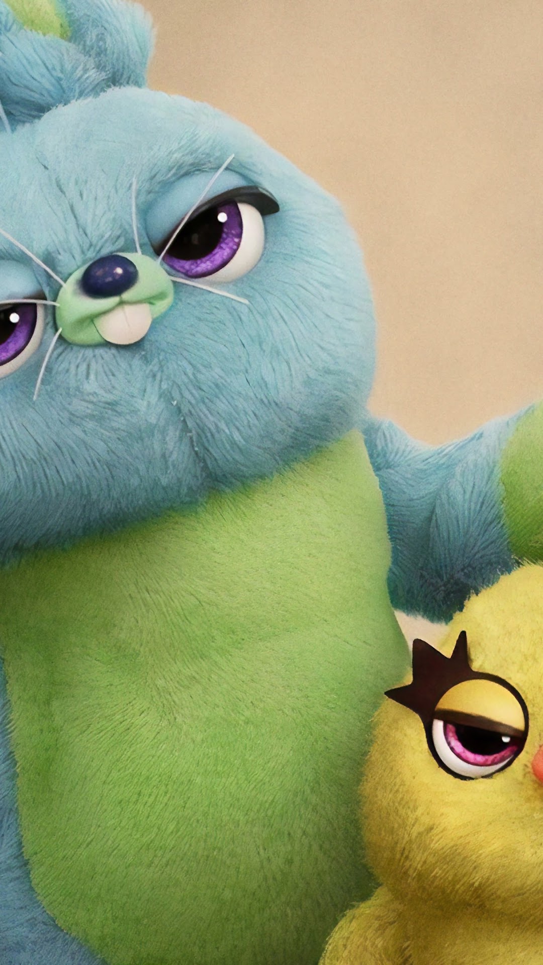 Bunny and Ducky from Toy Story 4 HD Phone Wallpaper