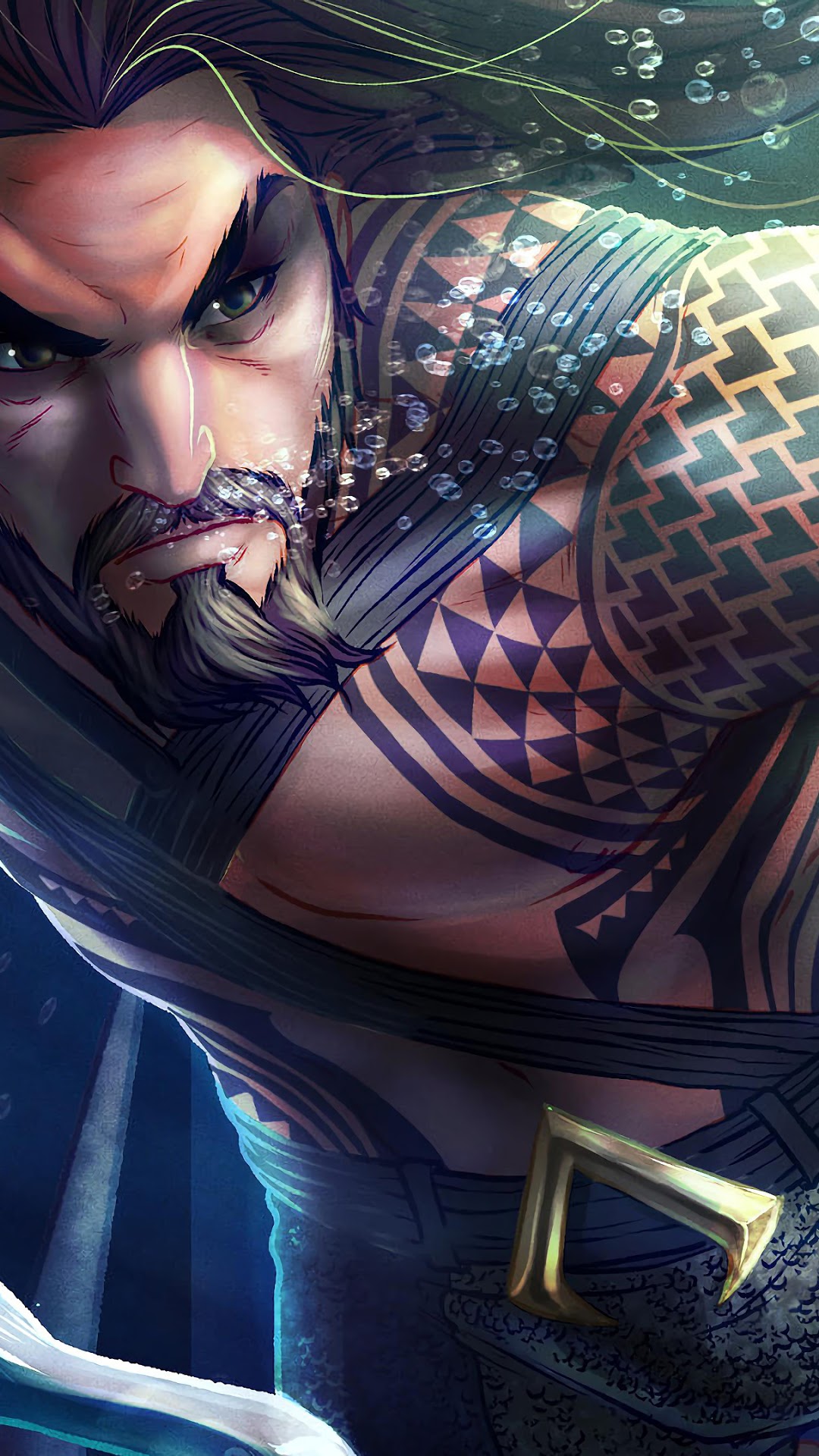 Aquaman from DC Comics HD Phone Wallpaper