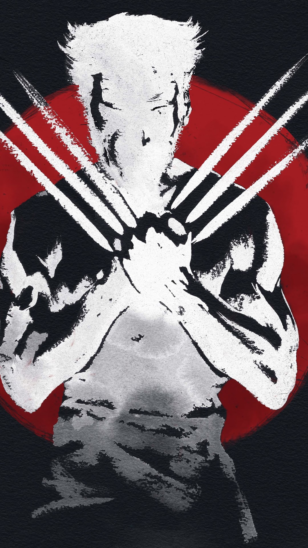 Wolverine with adamantium claws HD Phone Wallpaper