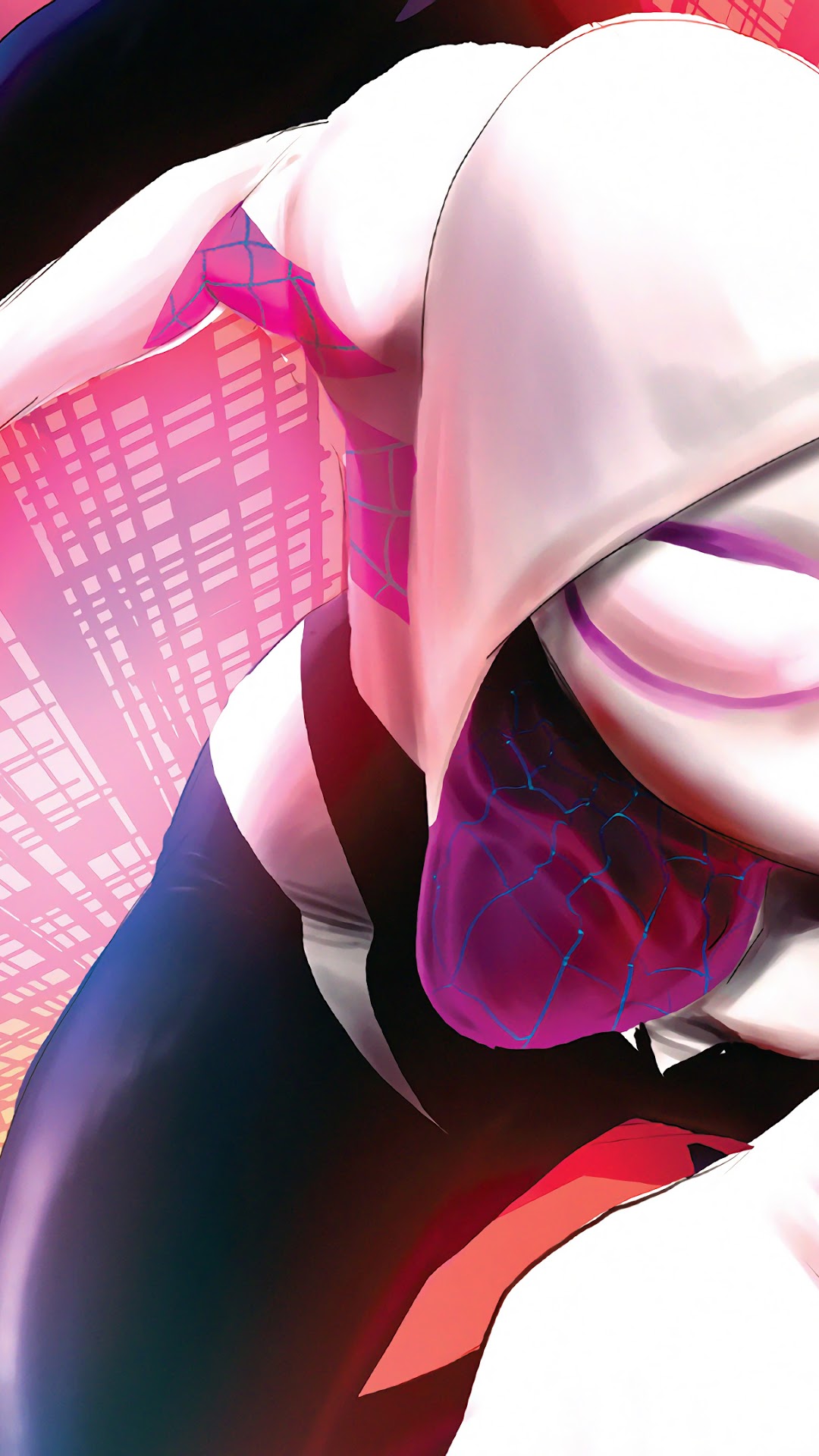Spider-Gwen from Marvel Comics HD Phone Wallpaper