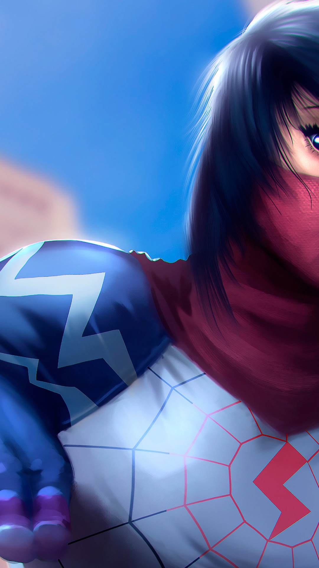 Silk from Marvel Comics HD Phone Wallpaper