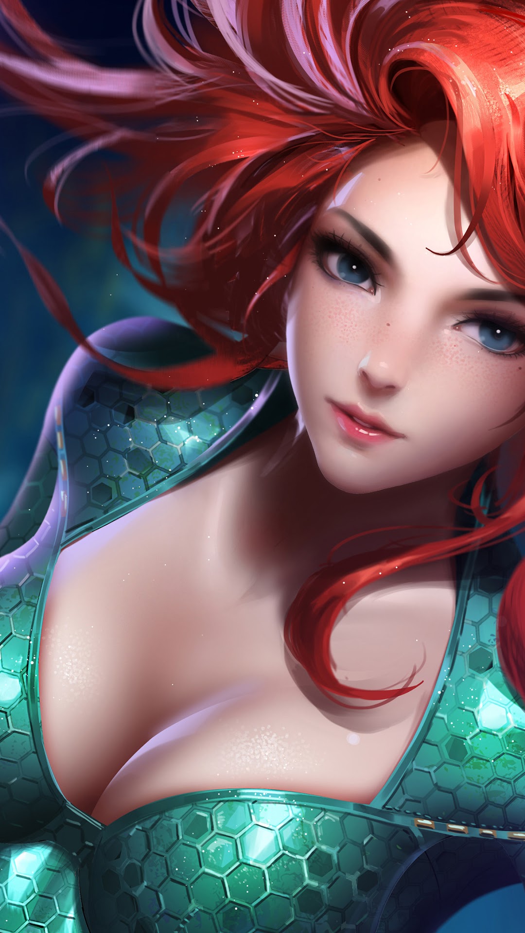 Mera from DC Comics HD Phone Wallpaper