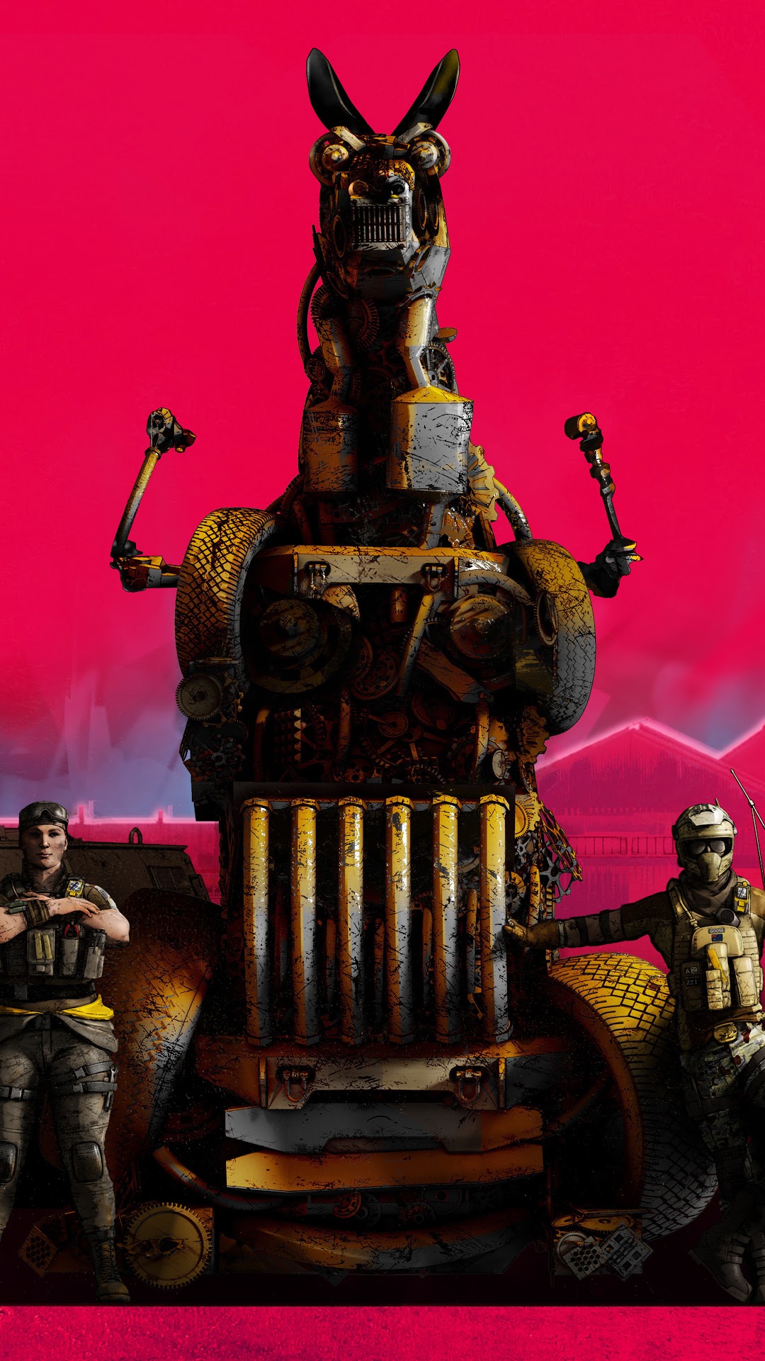 Gridlock and Mozzie from Rainbow Six Siege HD Phone Wallpaper