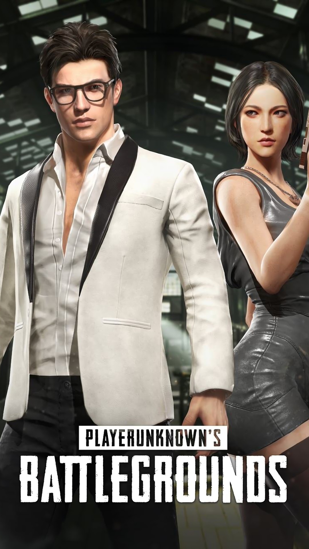 PlayerUnknown's Battlegrounds characters in formal attire HD Phone Wallpaper
