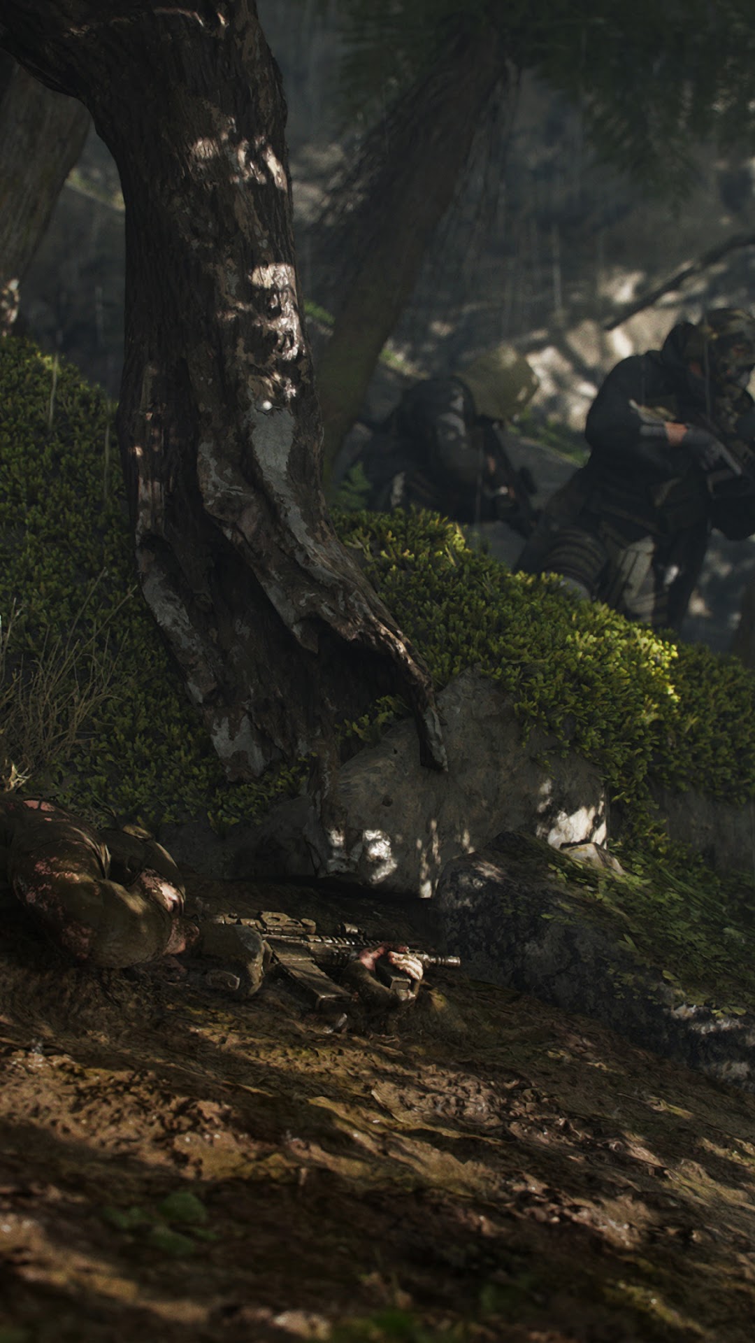 Ghost Recon Breakpoint soldiers in jungle HD Phone Wallpaper