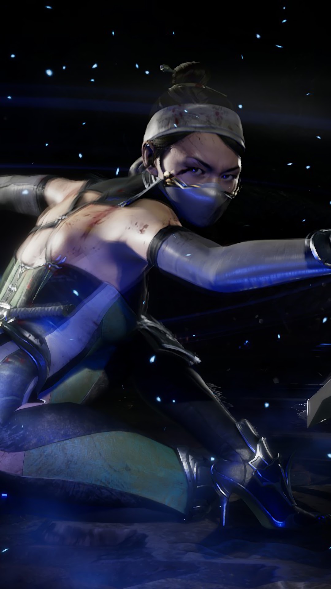 Kitana from Mortal Kombat 11 HD Phone Wallpaper