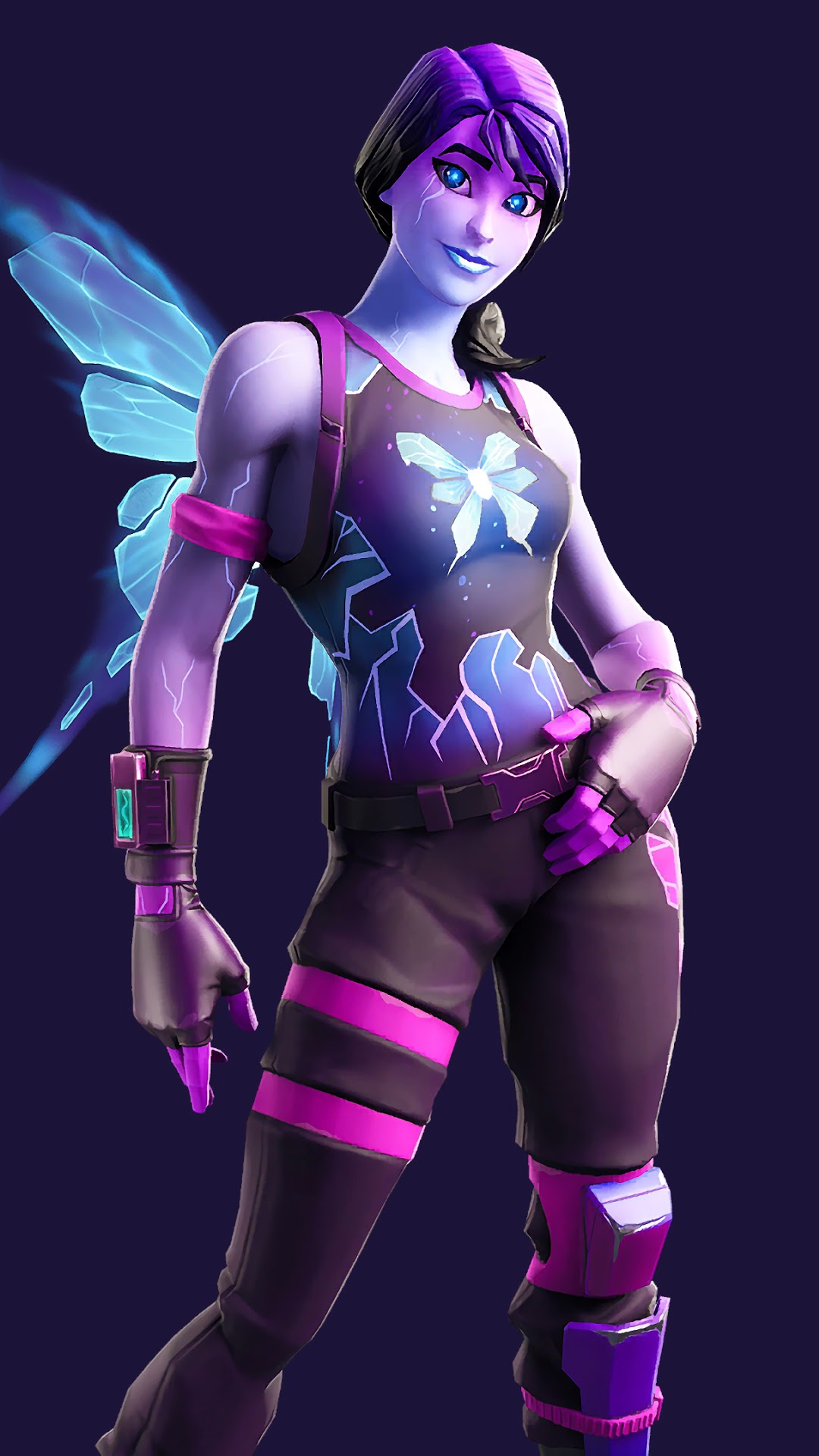 Fortnite Dream Outfit Skin HD Phone Wallpaper