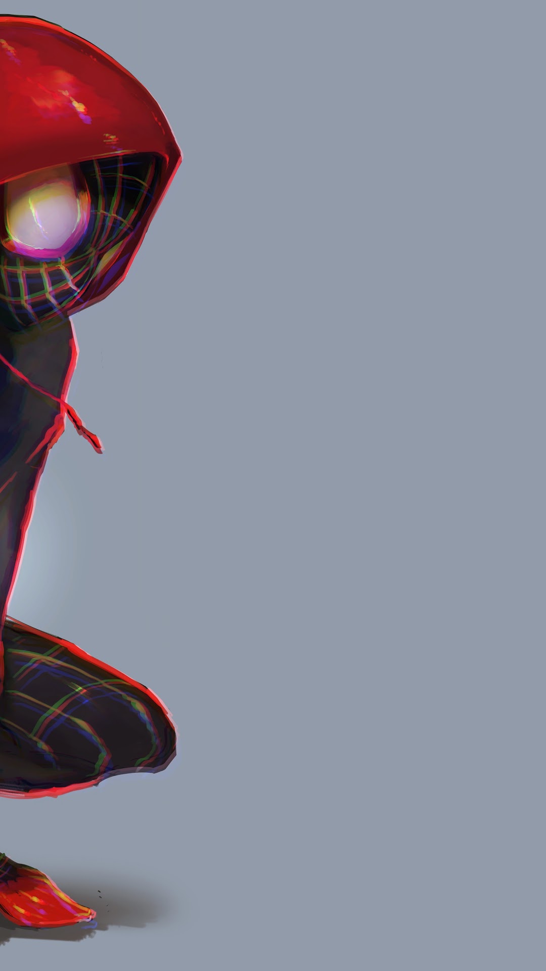 Miles Morales from Spider-Man: Into the Spider-Verse HD Phone Wallpaper