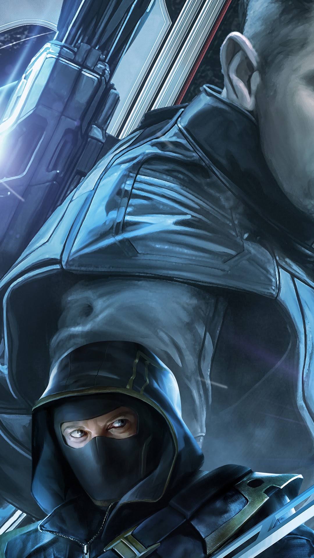 Hawkeye from Avengers: Endgame HD Phone Wallpaper