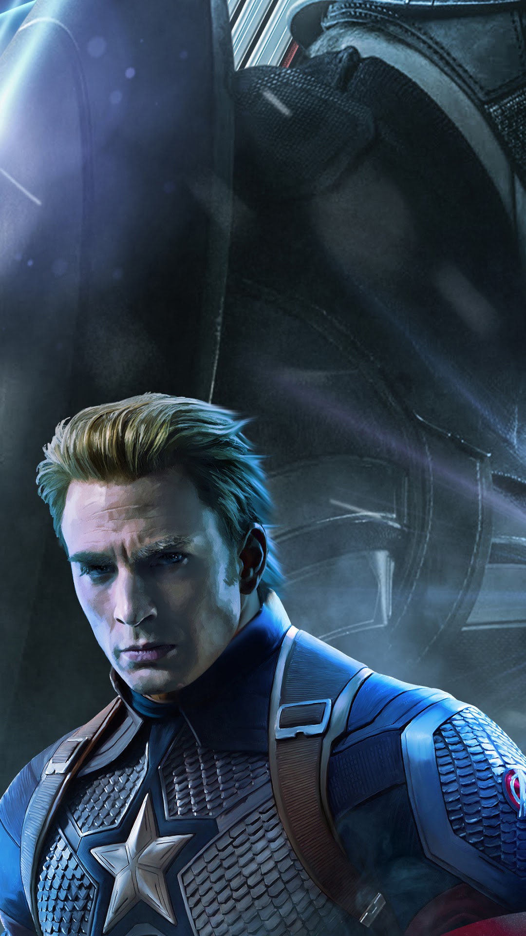 Captain America from Avengers: Endgame HD Phone Wallpaper