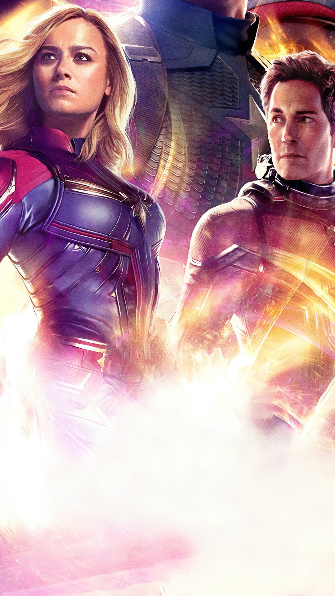 Captain Marvel and Ant-Man from Avengers: Endgame HD Phone Wallpaper