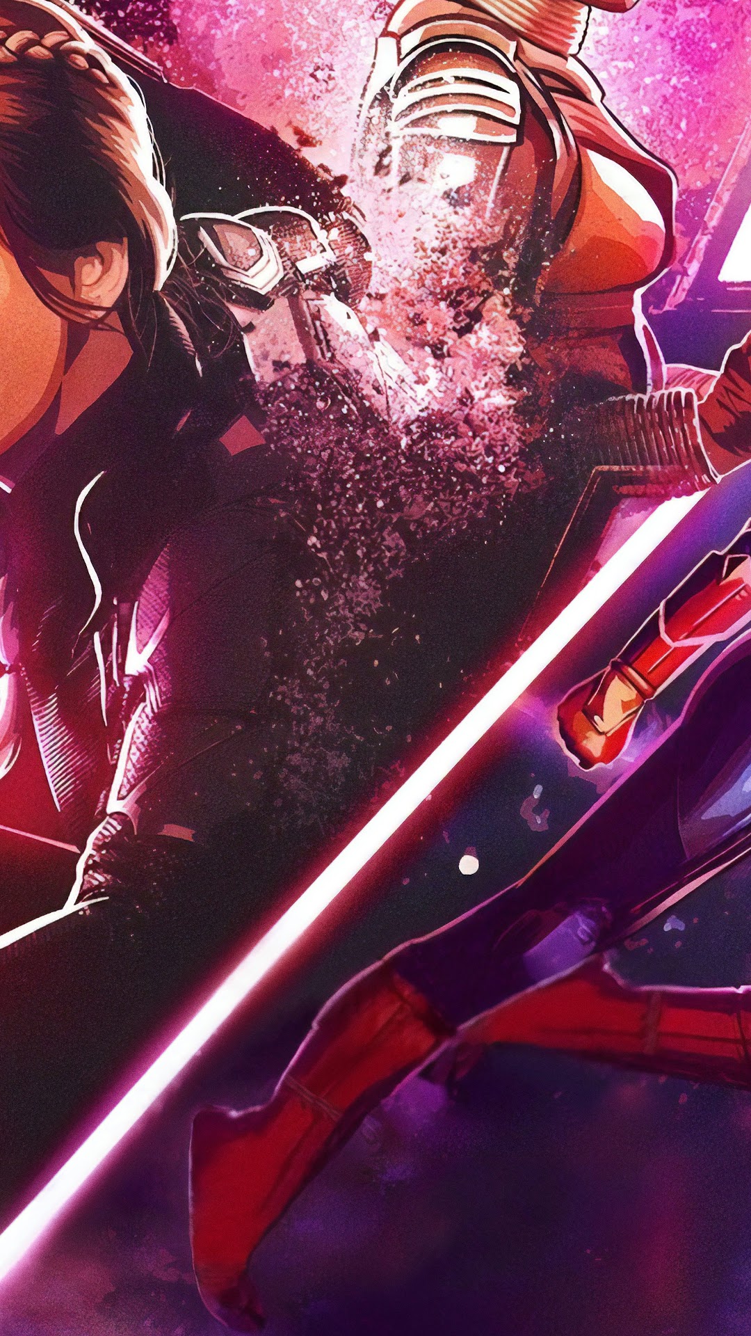 Avengers: Endgame characters in action HD Phone Wallpaper