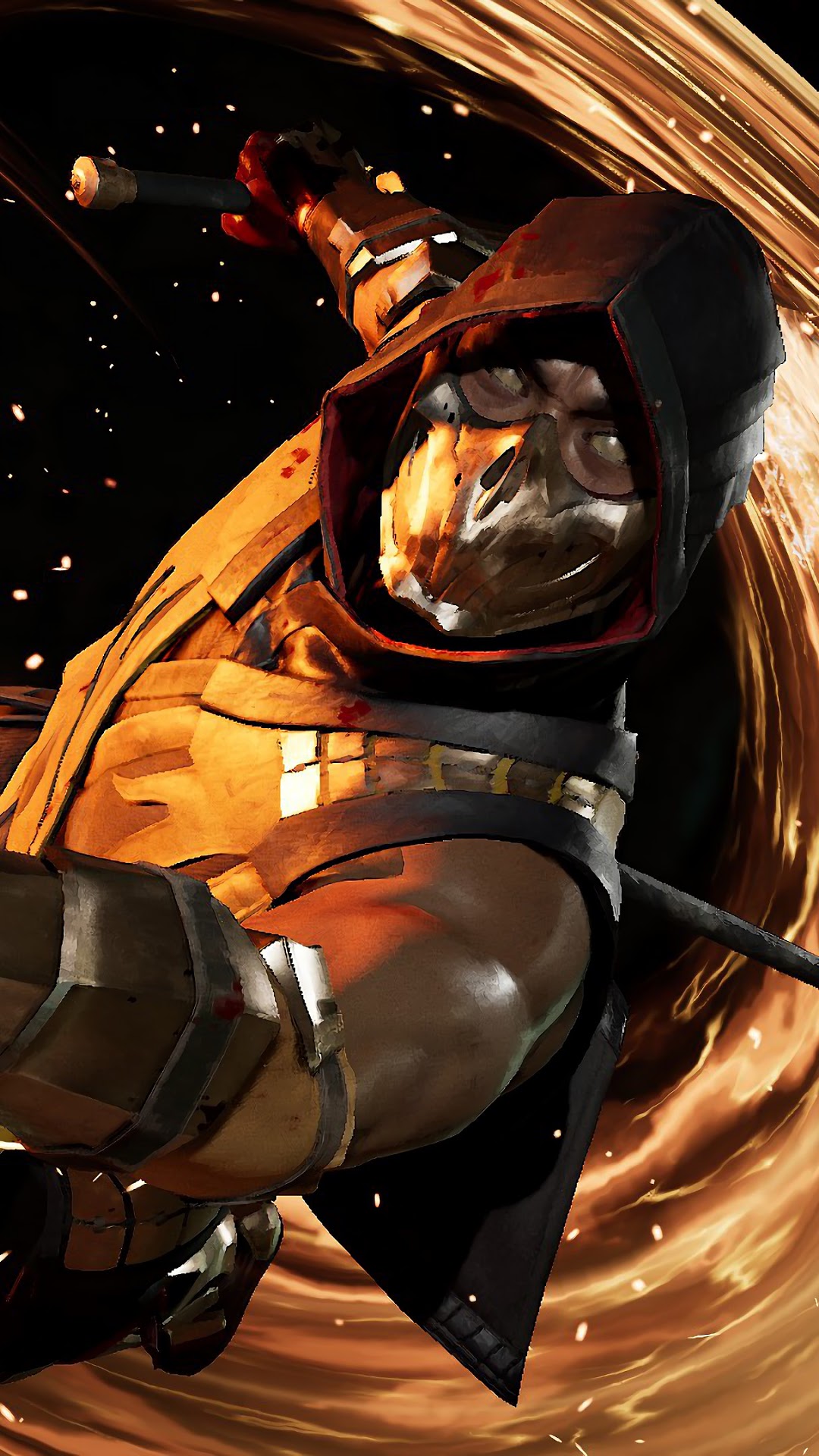 Scorpion from Mortal Kombat 11 HD Phone Wallpaper