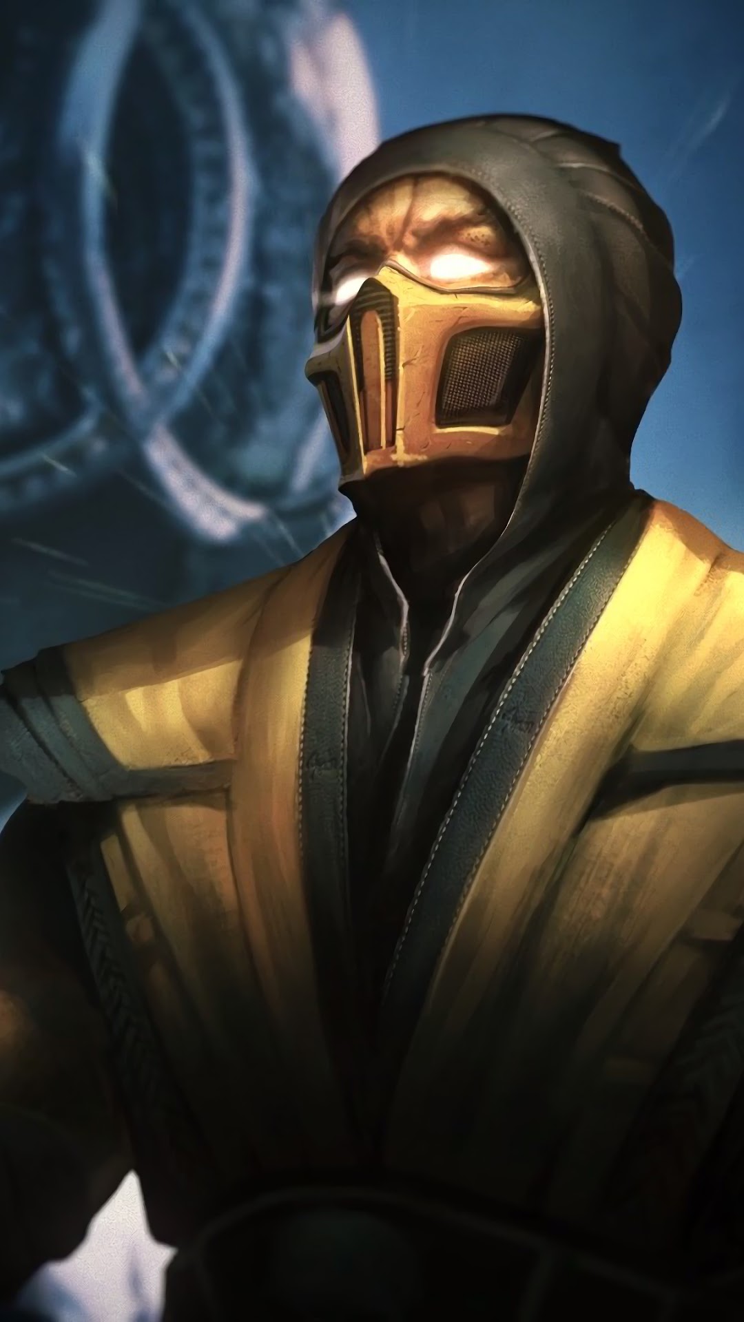 Scorpion from Mortal Kombat 11 HD Phone Wallpaper