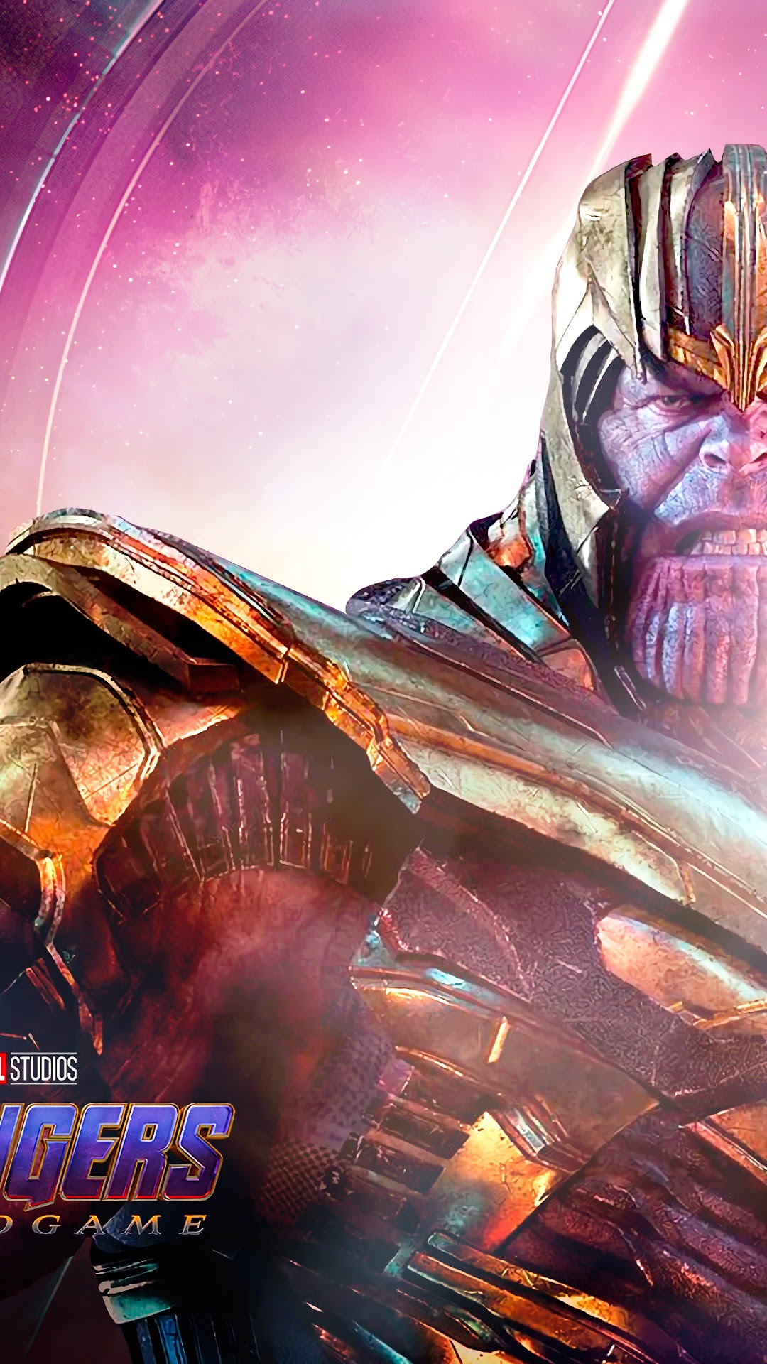 Thanos from Avengers: Endgame HD Phone Wallpaper